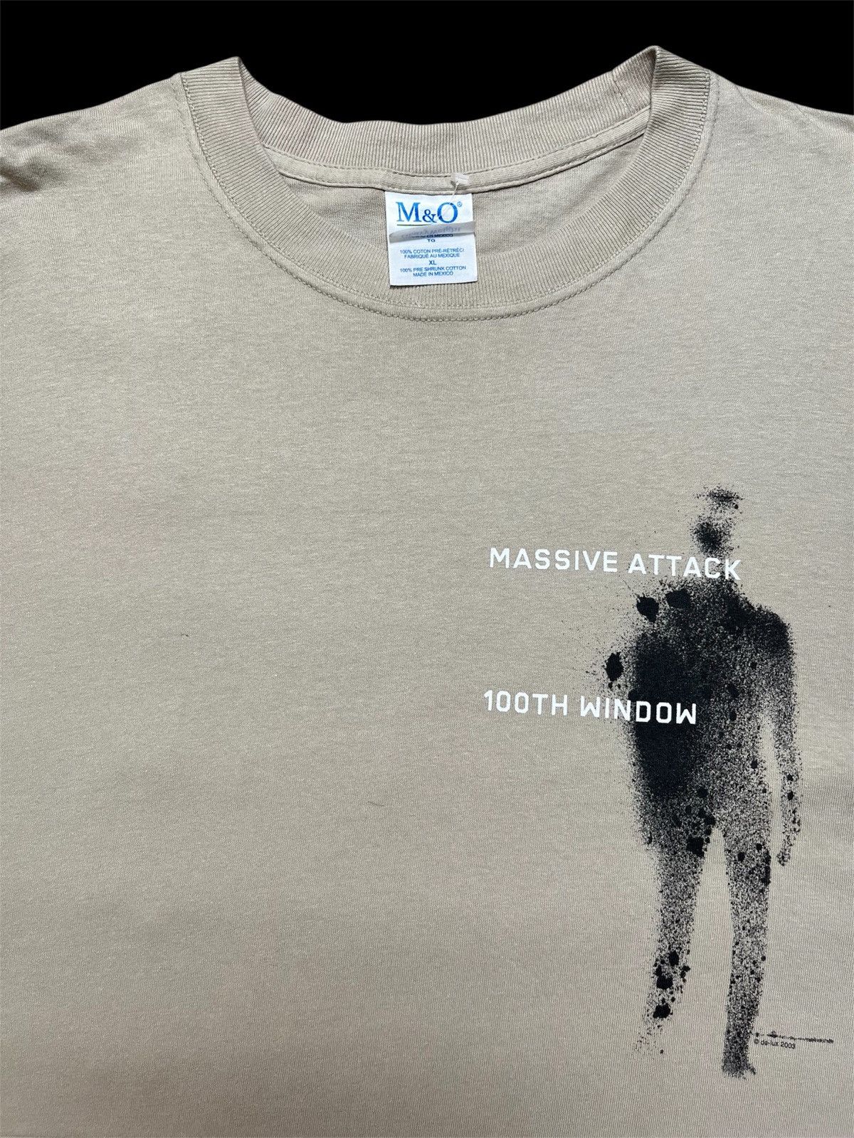Vintage Very Rare Vintage Massive Attack 100th Window 2003 Album Tee Size US XL / EU 56 / 4 - 2 Thumbnail