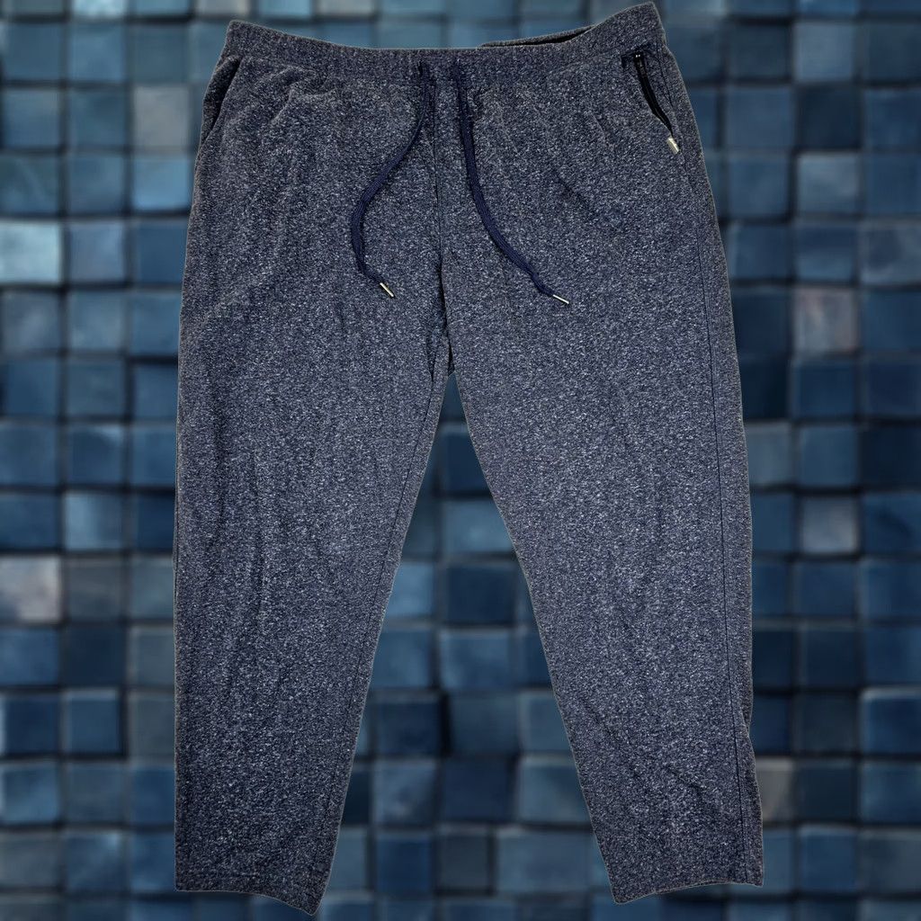 Eddie Bauer Eddie Bauer Lounge Jogger Sweatpants Men 3XL Heathered Blue Fleece Cotton Polyester Mixed Comfort Sweatpants Mens 3XL Size US 39 - 1 Thumbnail
