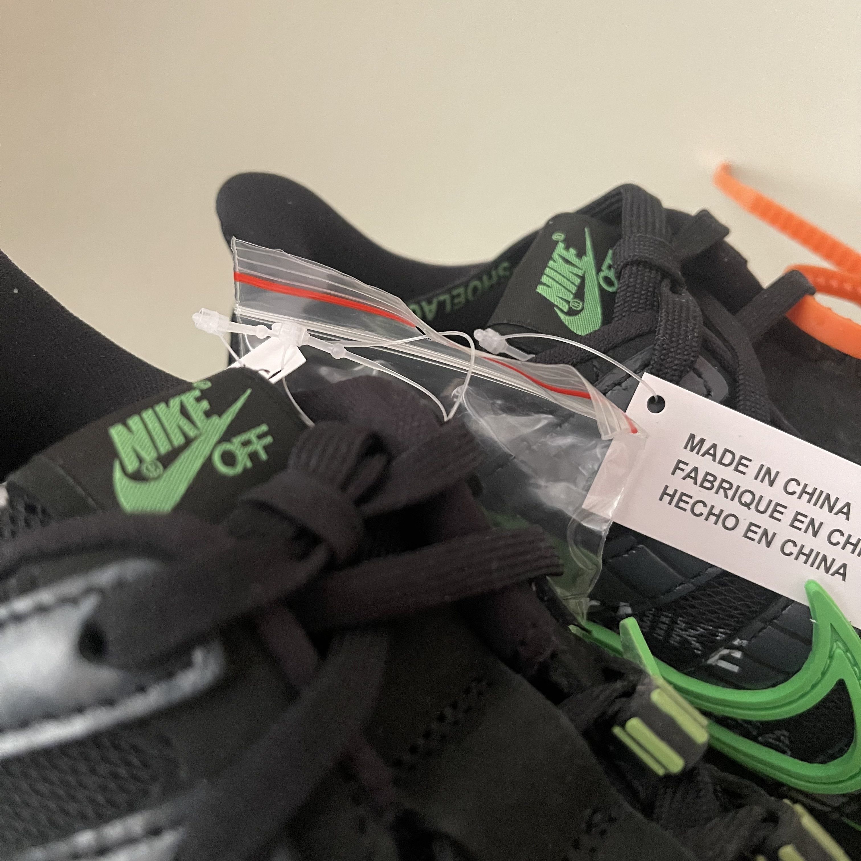 Nike × Off-White Air Rubber Dunk Green Strike NEW Size US 9.5 / EU 42-43 - 5 Thumbnail