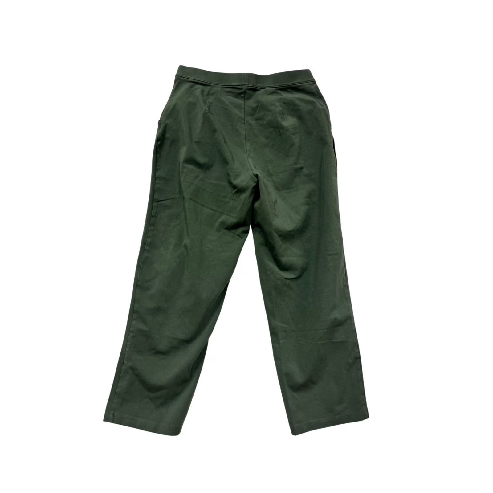Vintage L.L.Bean Pants Dark Green Cotton Blend Straight Leg Size S Regular Unisex Adults Chino Casual Size 28" / US 6 / IT 42 - 2 Thumbnail