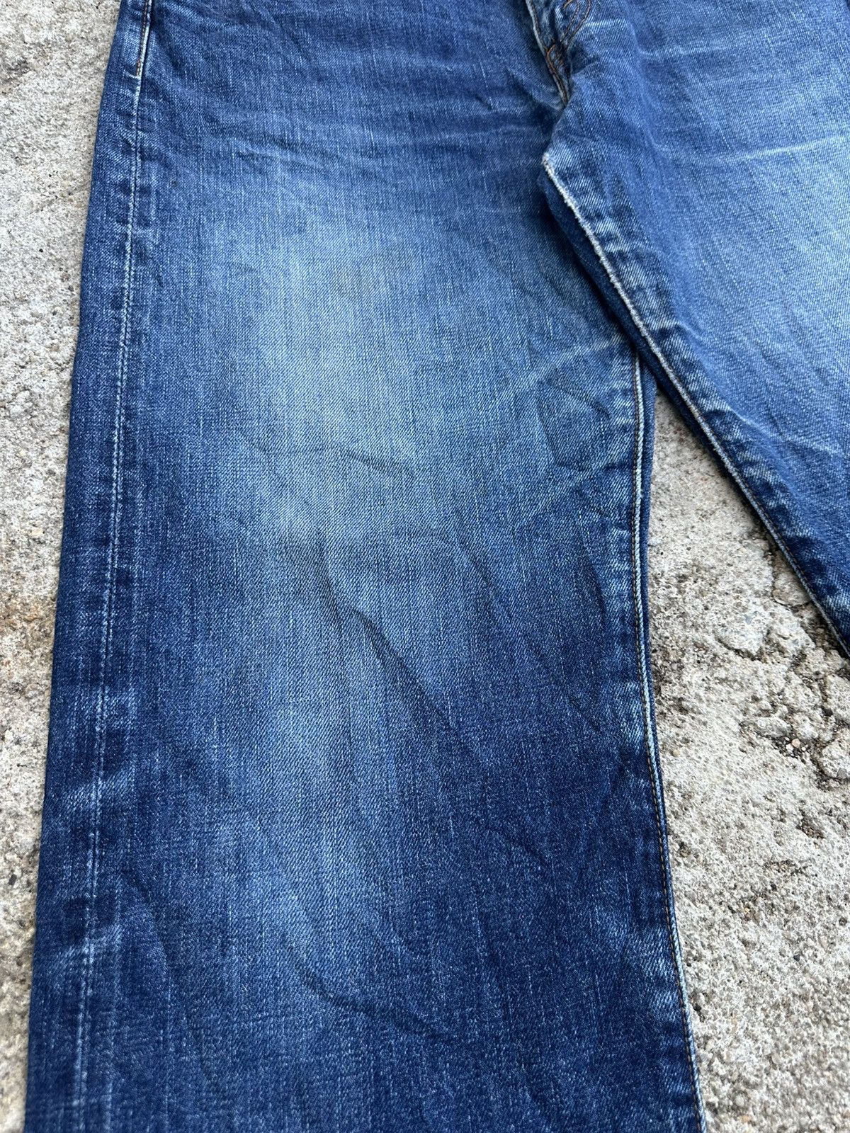Levi's Vintage Clothing Vintage 90s Levis 502 XX Japan Big E Selvedge Jeans Denim Size US 33 - 9 Thumbnail