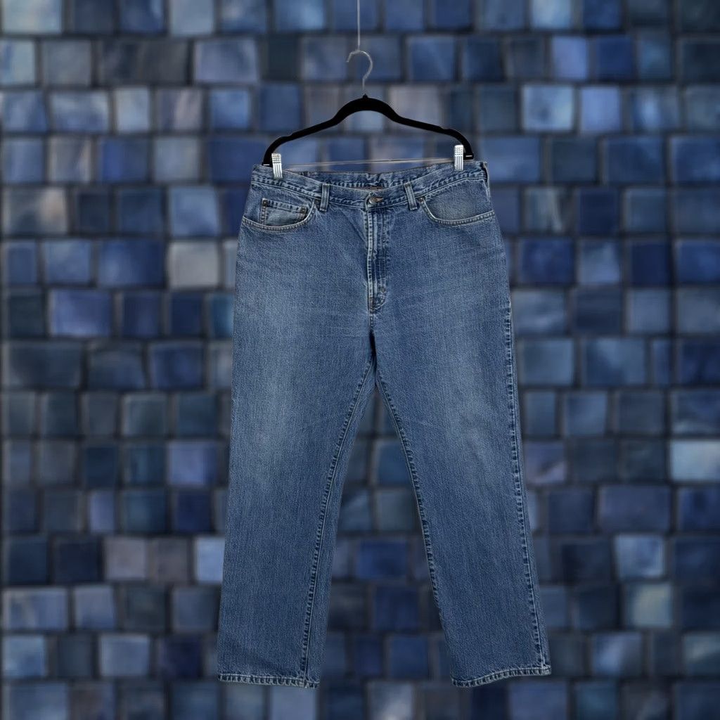 Polo Ralph Lauren Polo Ralph Lauren Jeans Mens 38x32 Blue Medium Wash Classic Straight Denim Pants Five Pocket Zip Fly Mens Size US M / EU 48-50 / 2 - 1 Thumbnail