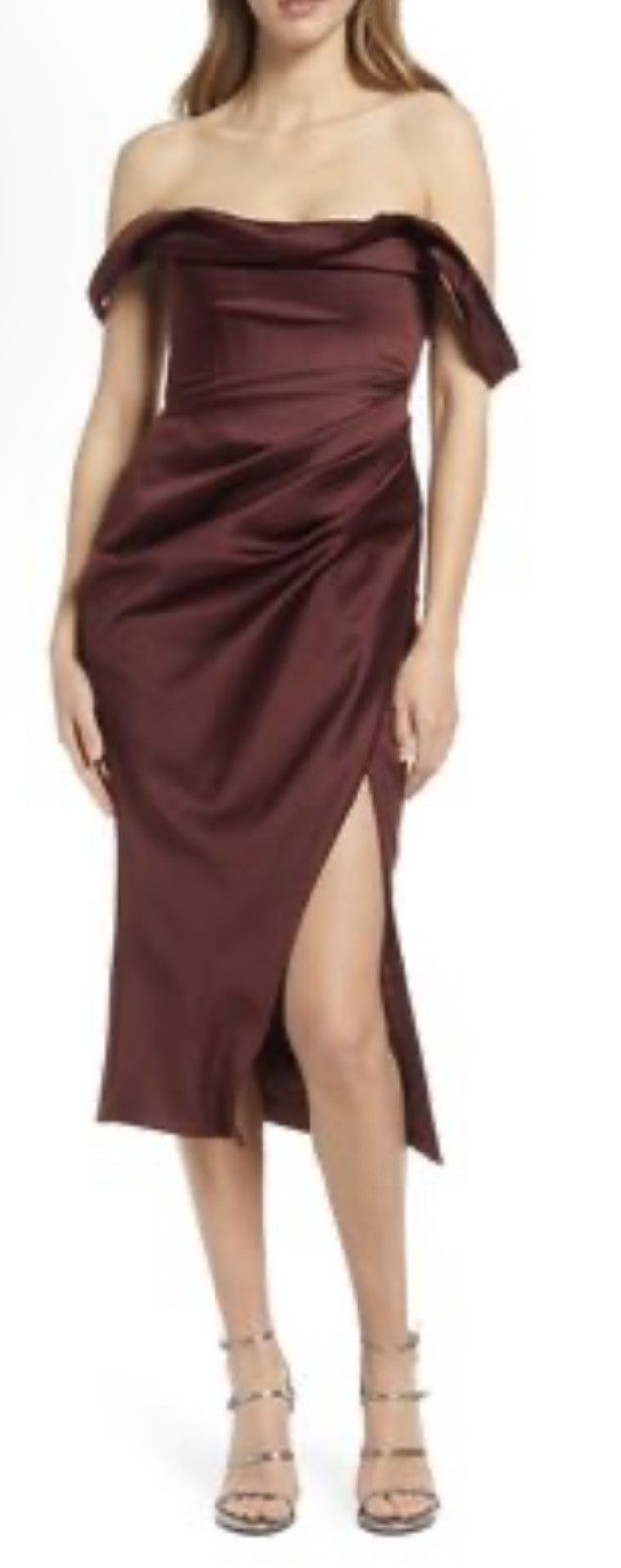 House of CB HOUSE OF CB Rhoda Off the Shoulder Corset Dress XS Size XS / US 0-2 / IT 36-38 - 2 Thumbnail