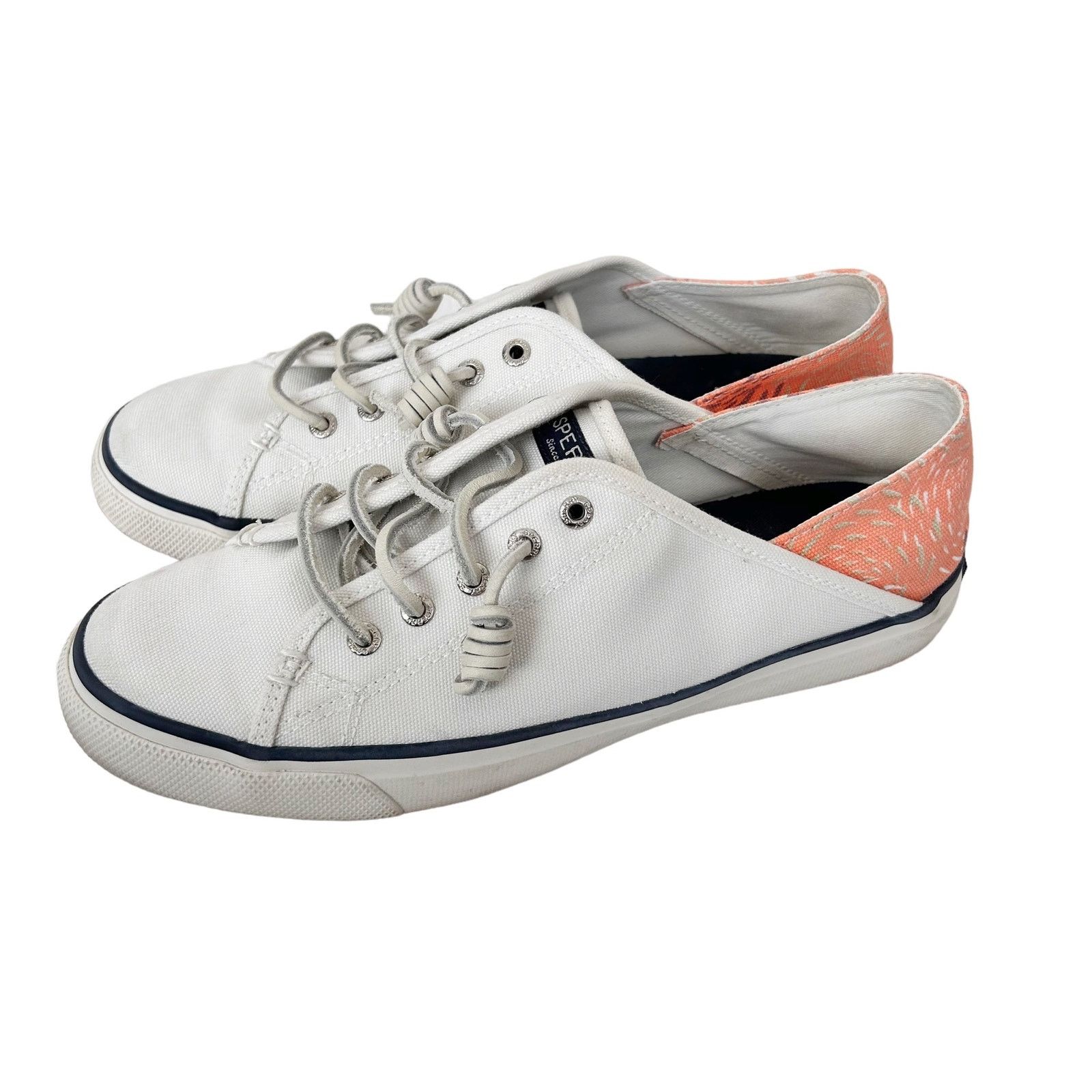 Sperry Sperry Seacoast Isle Sneakers White Coral Sz 9 Size US 9 / IT 39 - 3 Thumbnail