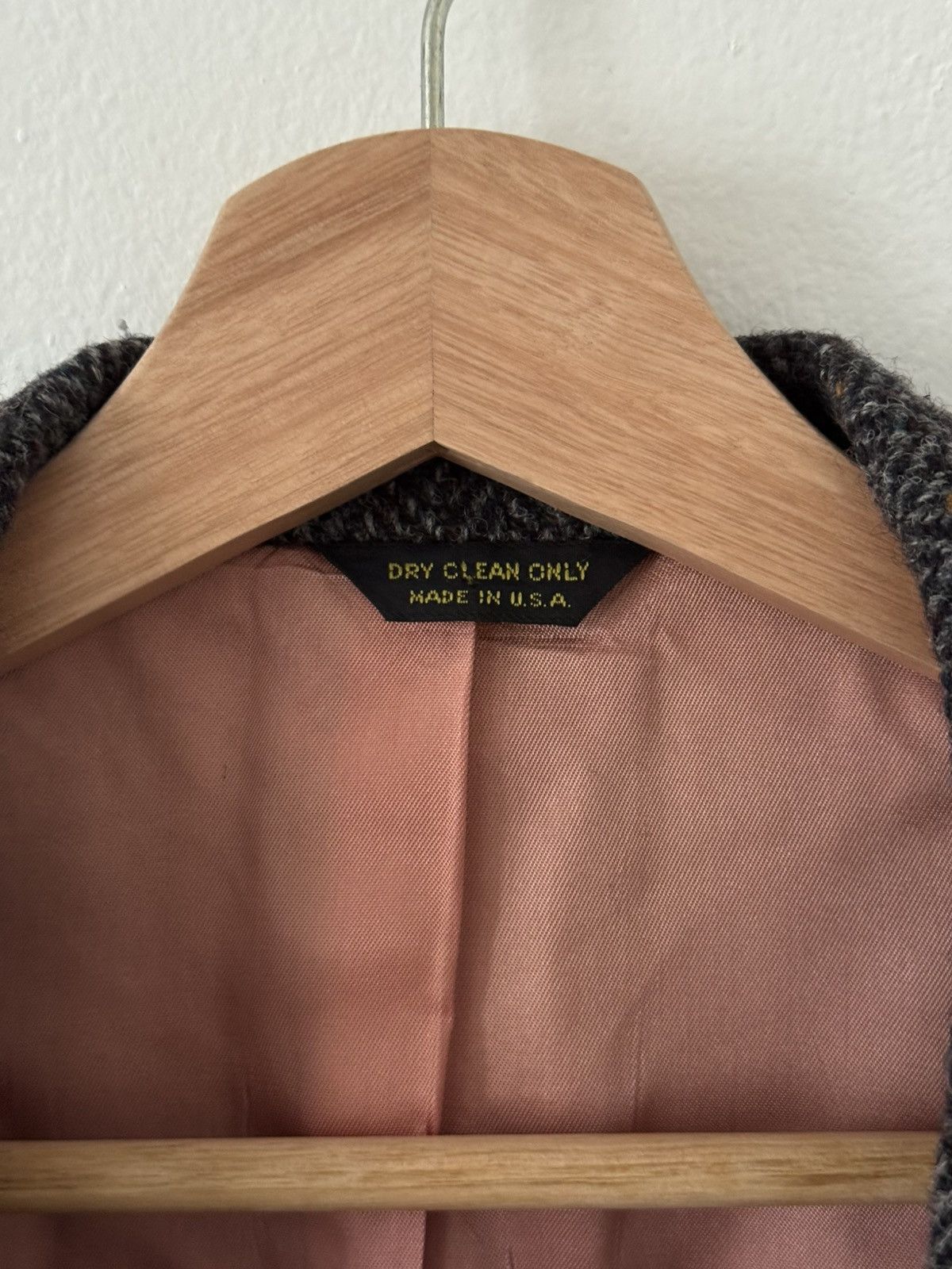 Harris Tweed Harris Tweed vintage grey overcoat Size US M / EU 48-50 / 2 - 6 Thumbnail