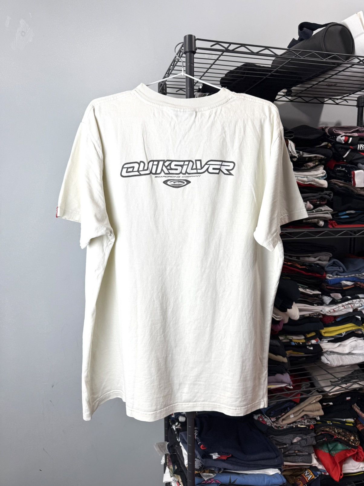 Quiksilver Vintage Quiksilver T Shirt Surf Style Oxbow Stussy Size US XL / EU 56 / 4 - 1 Thumbnail