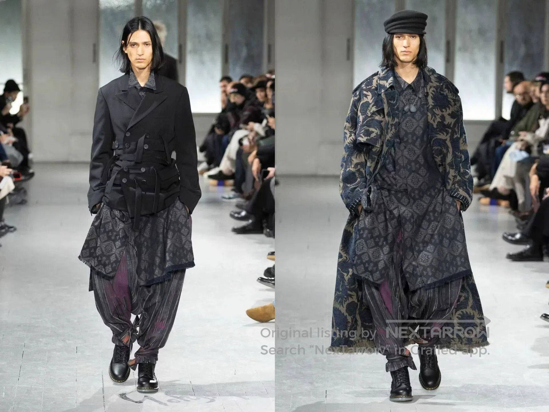 Yohji Yamamoto Yohji Yamamoto Geometric Layered Long Shirt. Size S / US 4 / IT 40 - 2 Thumbnail
