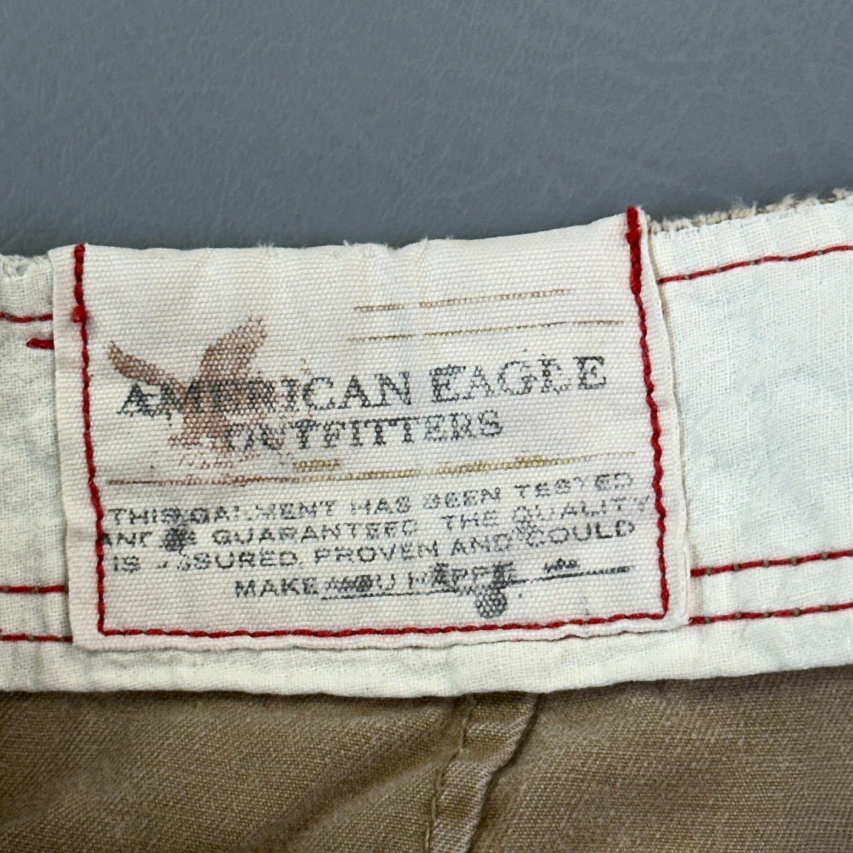 American Eagle Outfitters VINTAGE American Eagle Shorts Mens 28 Khaki Canvas Military Utility Cargo Y2K Size US 28 / EU 44 - 5 Thumbnail