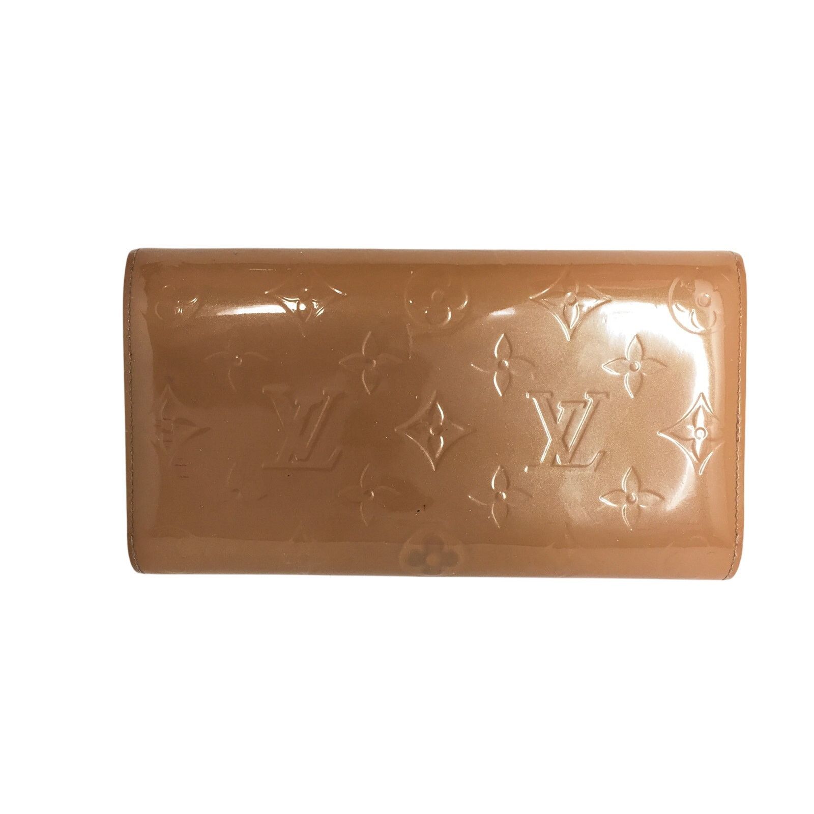 Louis Vuitton Louis Vuitton Vernis Monogram Sarah Long Wallet -Bronze Size ONE SIZE - 11 Thumbnail