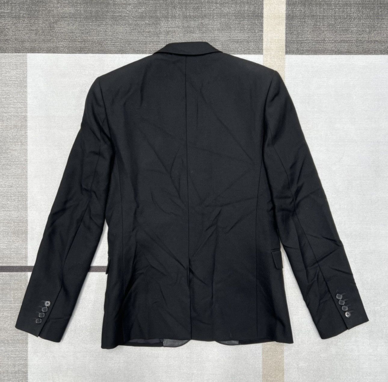 Saint Laurent Paris × Yves Saint Laurent Saint Laurent leather collar blazer suits Size US S / EU 44-46 / 1 - 2 Thumbnail