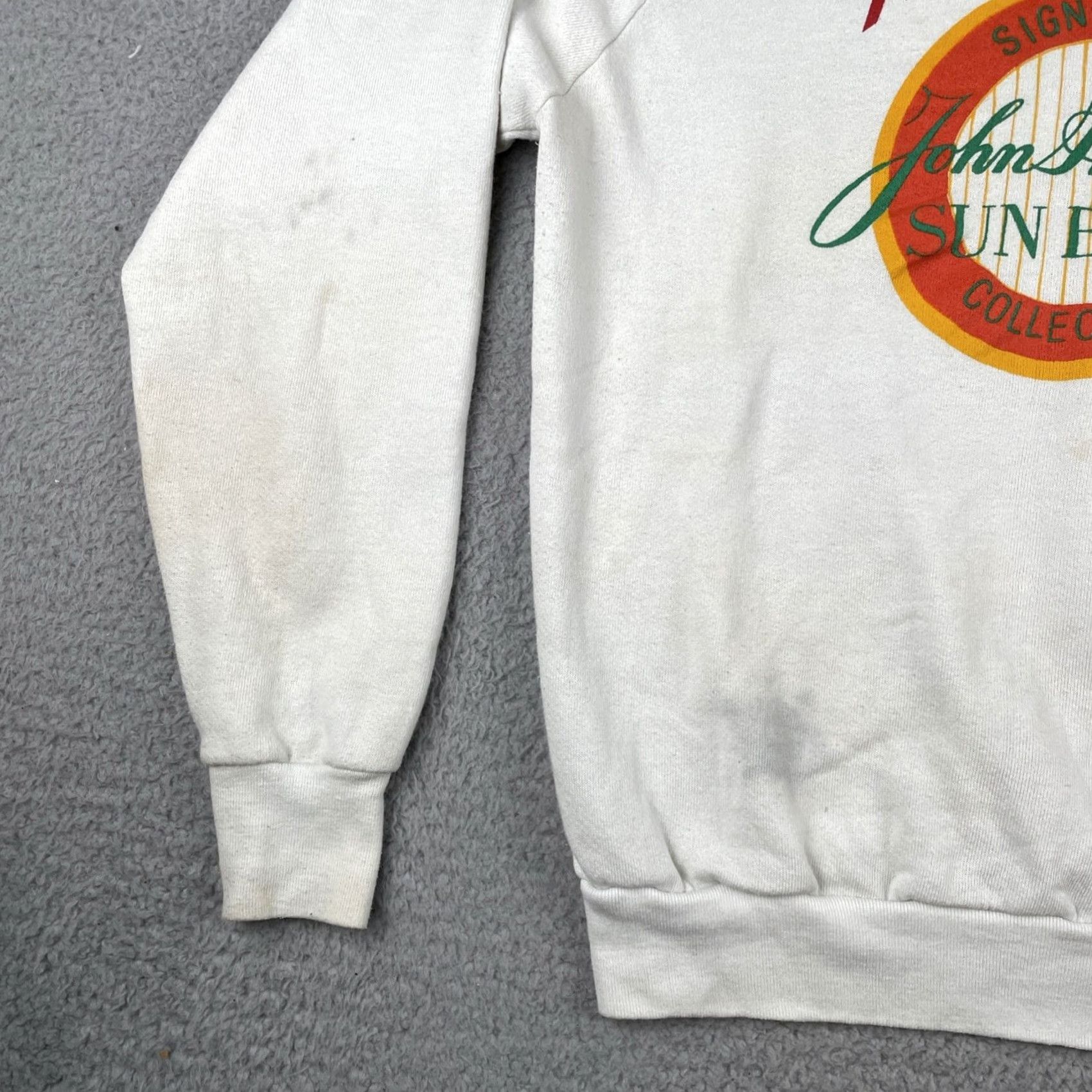 Vintage VINTAGE Screen Stars Sweatshirt University Alabama John Hancock 90s Large White Mens9x Size US L / EU 52-54 / 3 - 5 Thumbnail