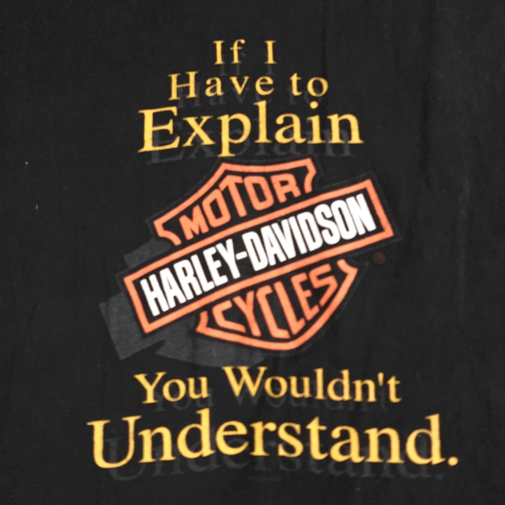 Harley Davidson VINTAGE Harley-Davidson Shirt 2XL Black Tampa Florida 1998 Men's T-Shirt Short Sleeve Crew Neck Cotton Harley-Davidson Ladies? Size US XXL / EU 58 / 5 - 2 Thumbnail