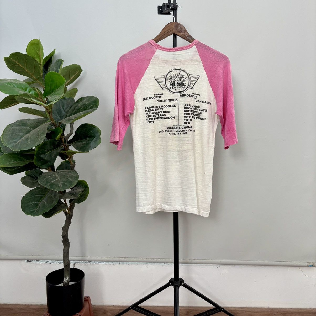 Band Tees Vintage 70’s California World Music Festival Shirt Size US S / EU 44-46 / 1 - 4 Thumbnail