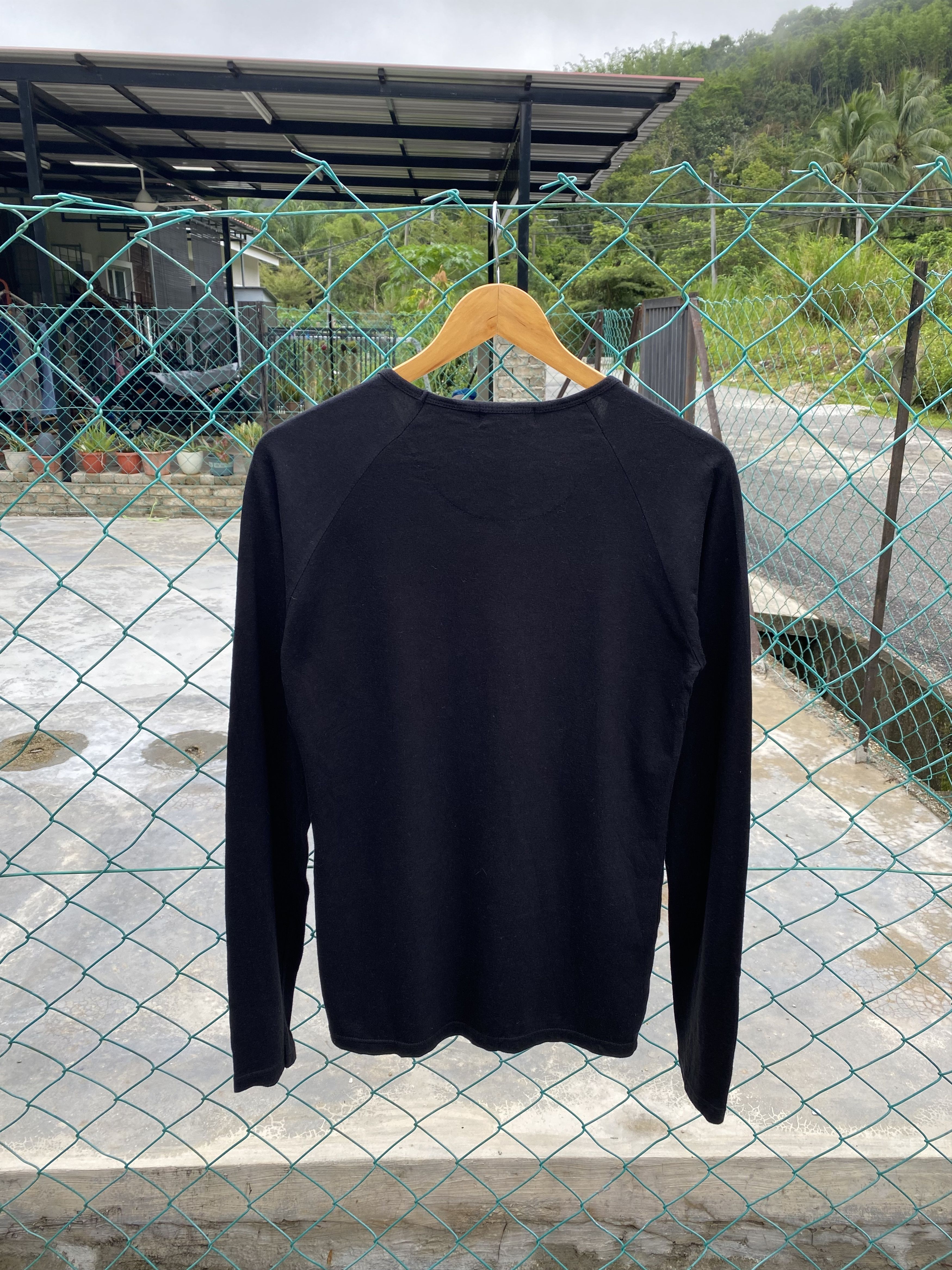 Spinash uk flag punk style long sleeve tees