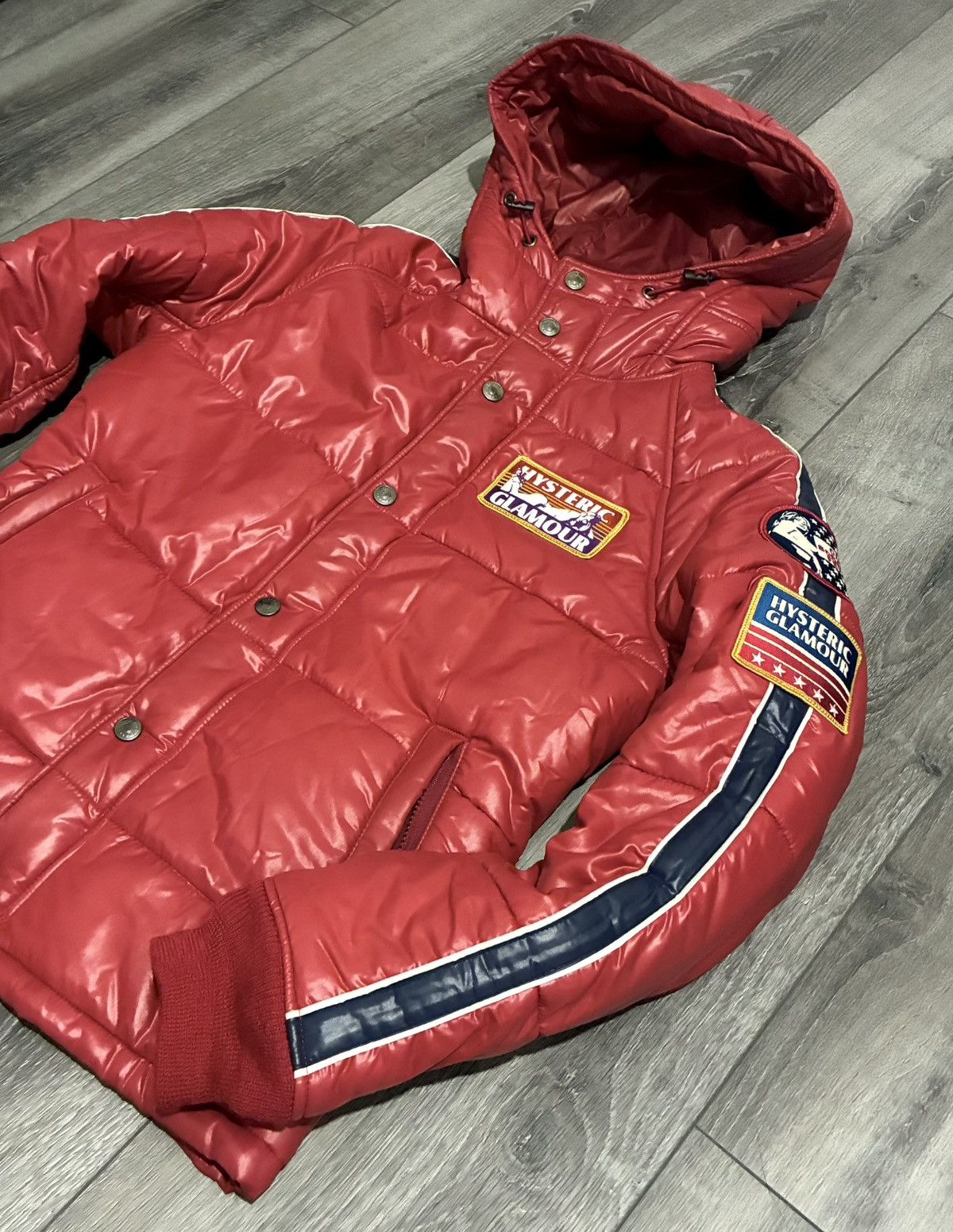 Hysteric Glamour Hysteric glamour red puffer jacket Size US S / EU 44-46 / 1 - 7 Thumbnail
