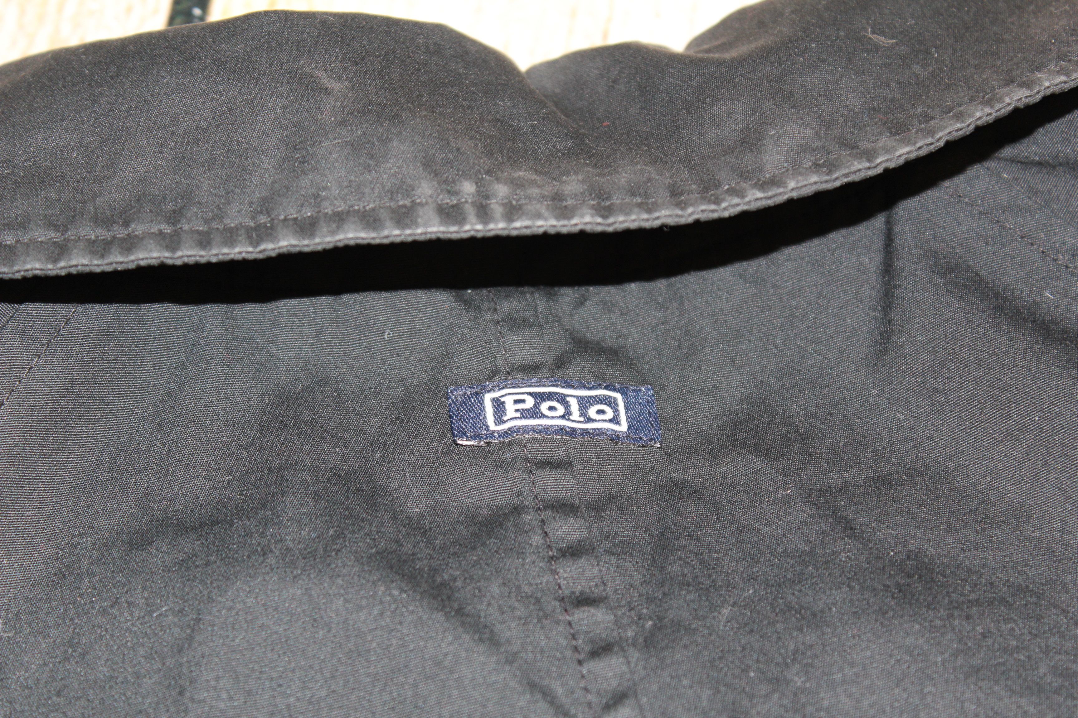Polo Ralph Lauren Men's RALPH LAUREN POLO Vintage Black Trench Coat Jacket Size US L / EU 52-54 / 3 - 10 Thumbnail