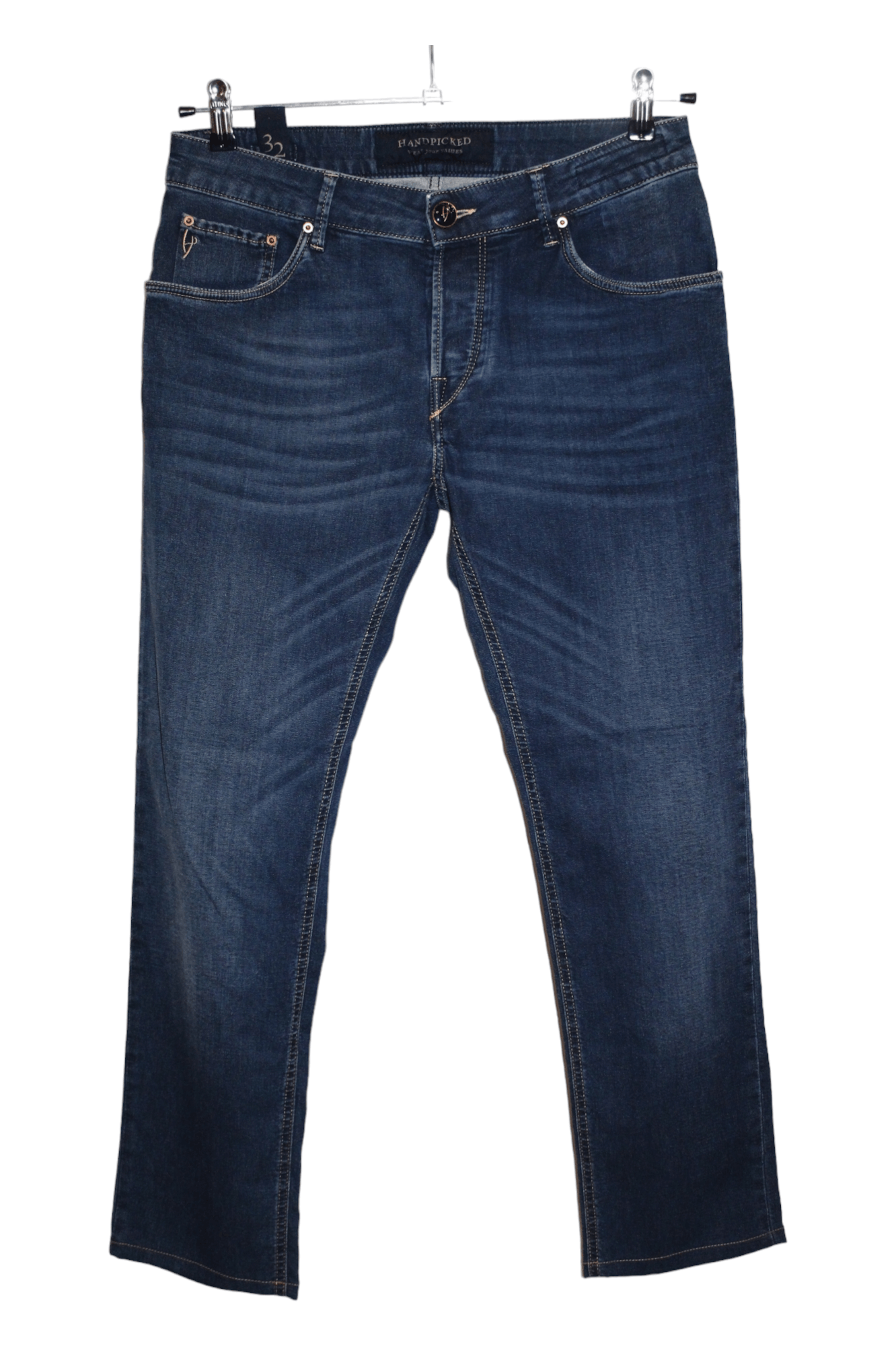 Other HandPicked Orvieto Soft Touch Slim Button-fly 5-pocket Jeans Size US 30 / EU 46 - 1 Preview