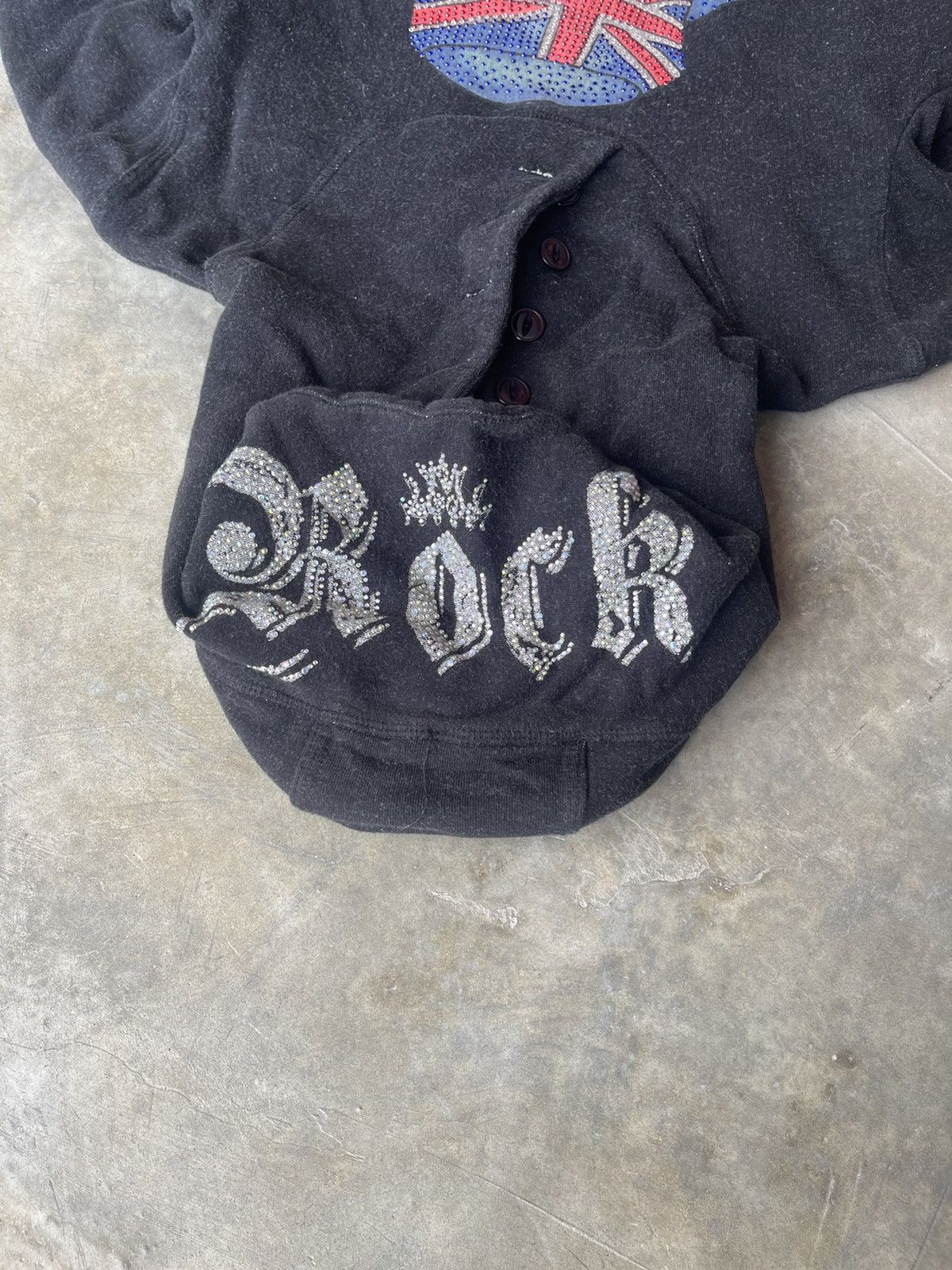 Japanese Brand Vintage Only Lalacub Japan Skull Big Logo Hoodie Size US XS / EU 42 / 0 - 8 Thumbnail