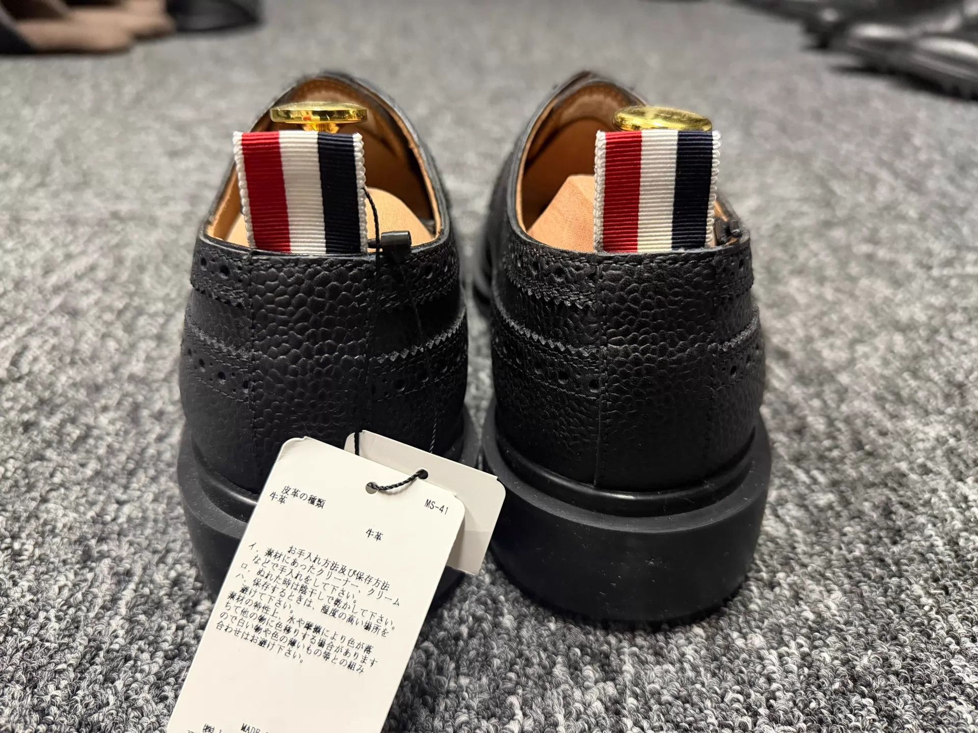 Thom Browne Thom Browne Men's Black Light RubberSole Shoe US6 Size US 6 / EU 39 - 3 Thumbnail