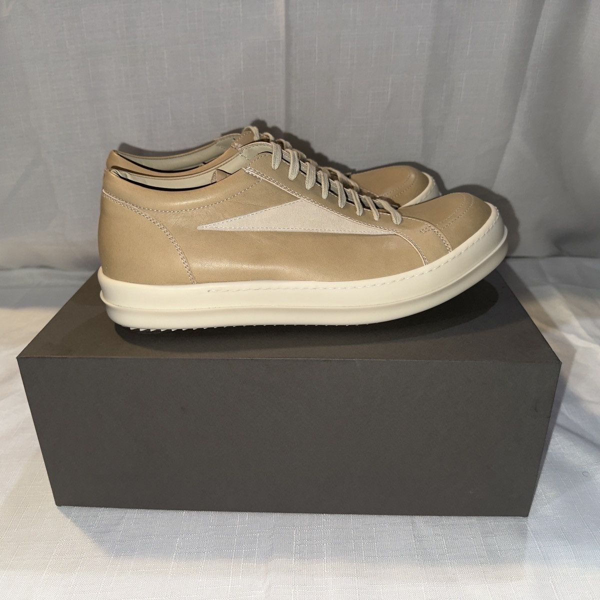 Rick Owens Rick Owens Vintage Sneaker “Parchment” Size 45 Size US 12 / EU 45 - 3 Thumbnail