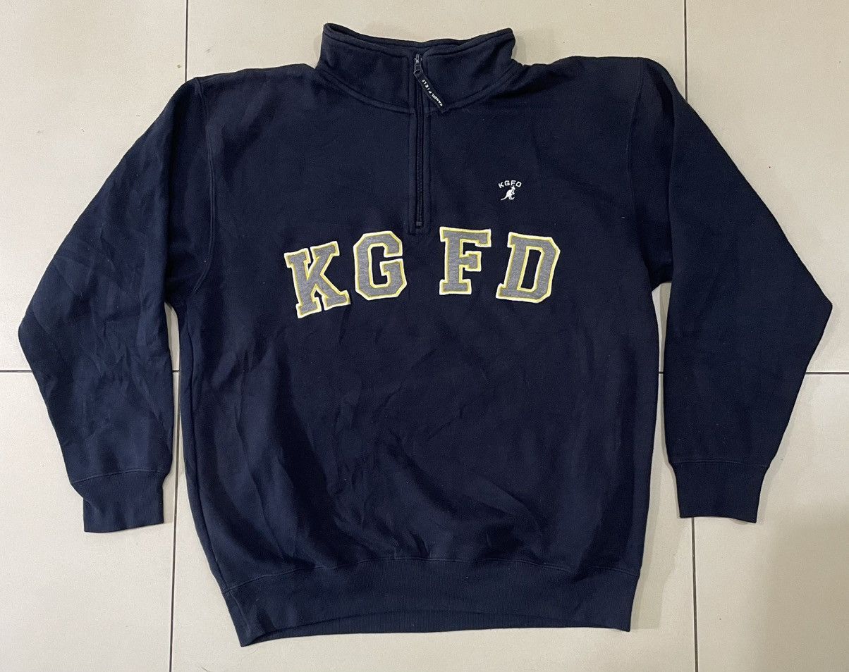 Vintage Vintage Kangol Field Men’s Half Zipper Size US L / EU 52-54 / 3 - 1 Thumbnail