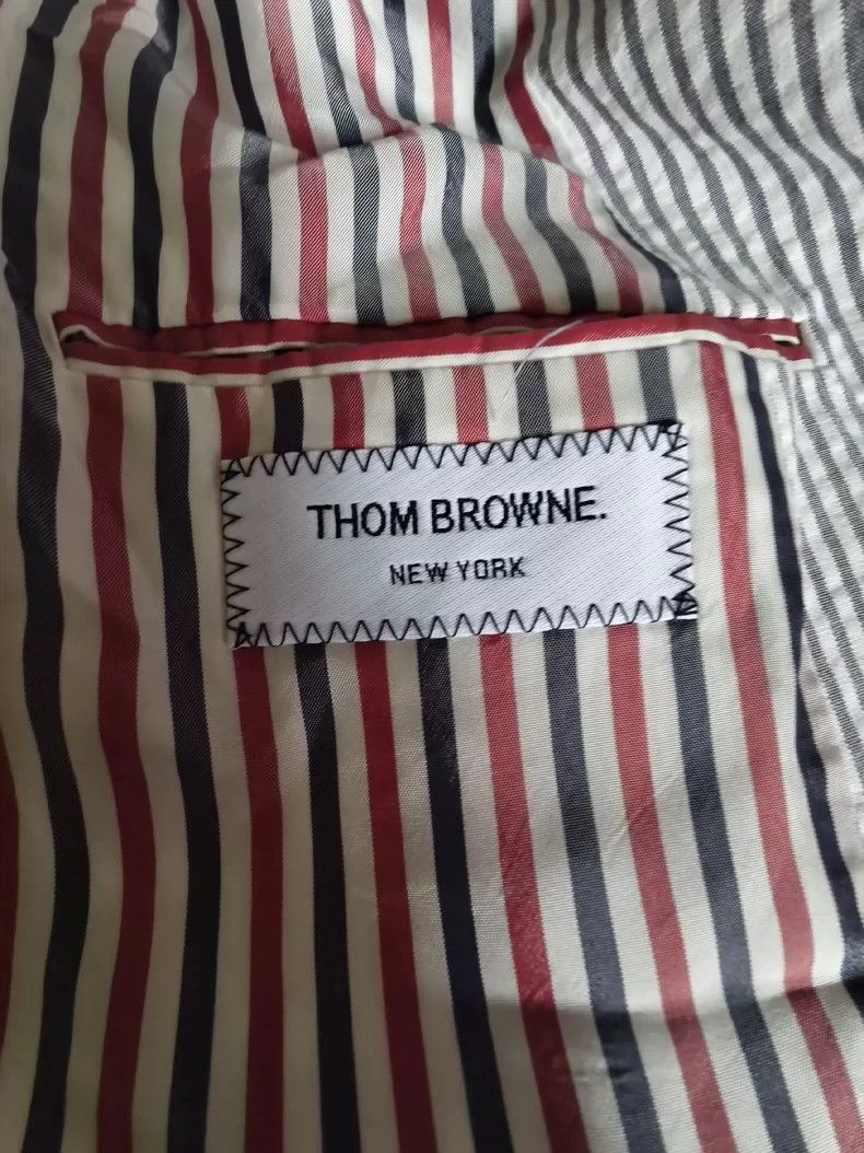 Thom Browne Thom Browne Four-bar bubble yarn suit 2503-Nextarrow Size S / US 4 / IT 40 - 3 Thumbnail