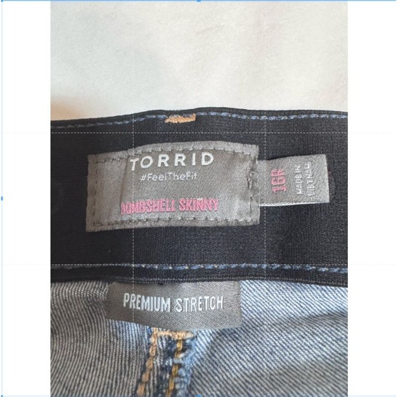 Other Torrid Bombshell Skinny Premium Stretch Womens Pants 16R Size 38" / US 16 / IT 52 - 3 Thumbnail