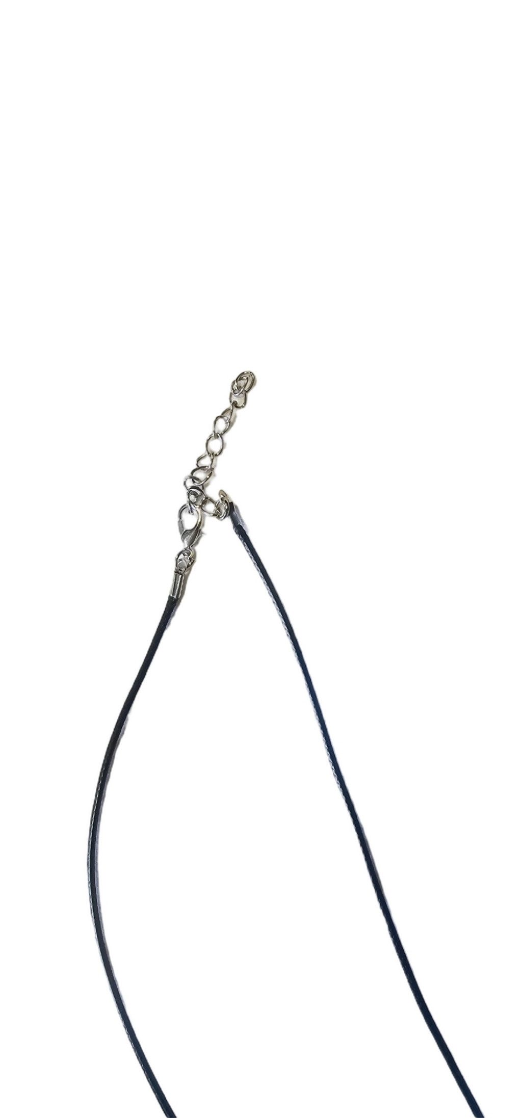 Handmade Wire Wrapped Clear Quartz Pendant On Corded Necklace Size ONE SIZE - 5 Thumbnail