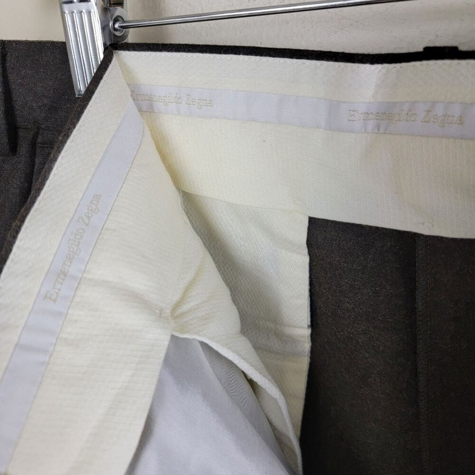Ermenegildo Zegna Ermenegildo Zegna Tweed Wool Trouser Pants Mens 38R 75L102 Size US 38 / EU 54 - 9 Thumbnail