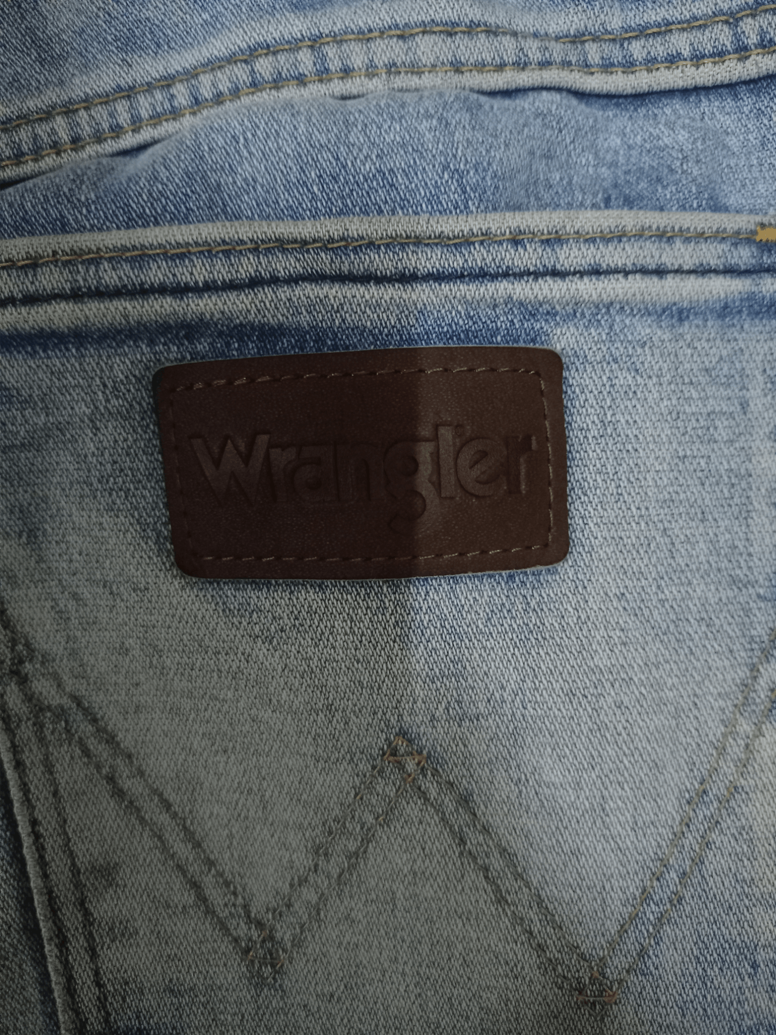 Wrangler Vintage Wrangler Light Wash Distressed Loose Jeans Size US 29 - 8 Thumbnail