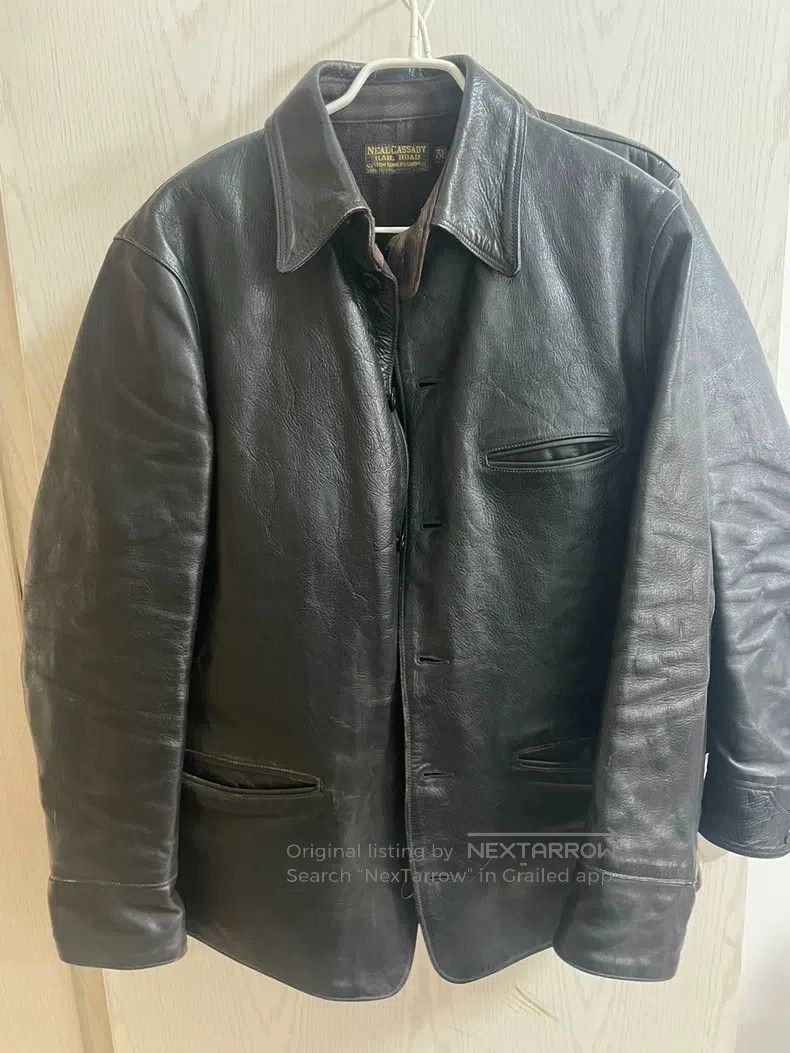 Freewheelers freewheelers size 38 Conductor Leather Jacket Size US M / EU 48-50 / 2 - 1 Thumbnail