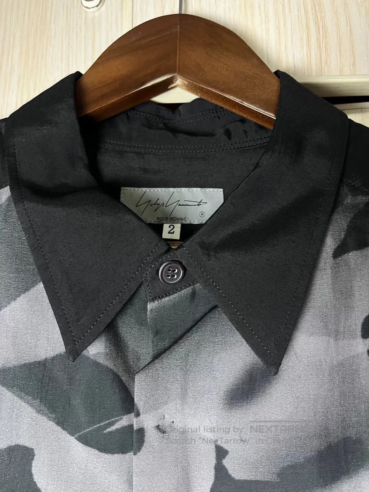 Yohji Yamamoto Yohji Yamamoto Silk Print Shirt. Size M / US 6-8 / IT 42-44 - 4 Thumbnail