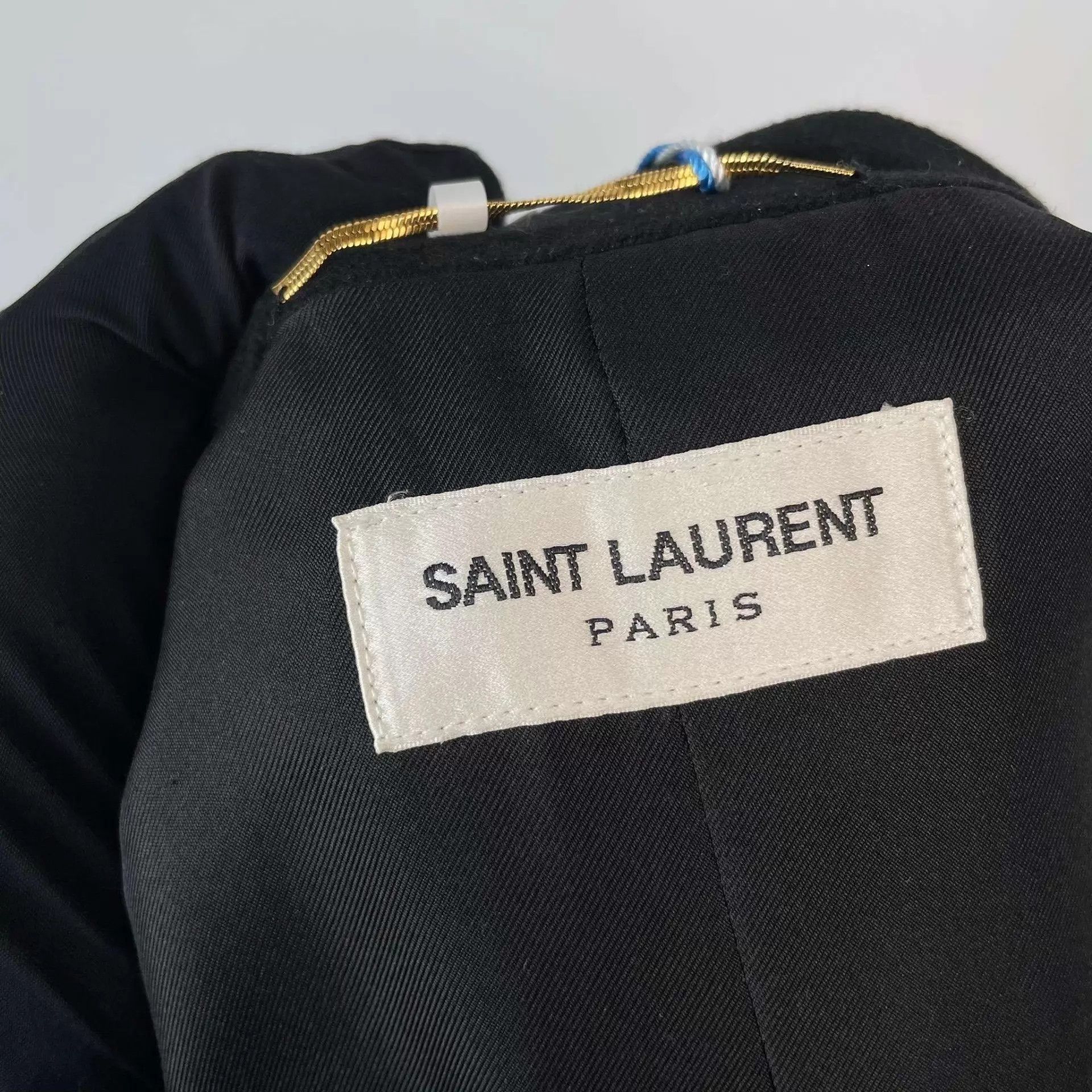 Yves Saint Laurent YSL Cotton Blazer Blue 165 Size S / US 4 / IT 40 - 5 Thumbnail