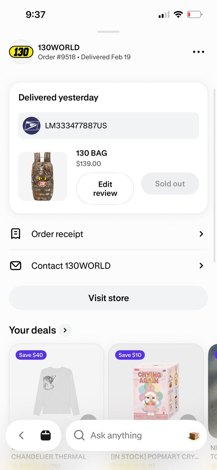 130 World 130 world backpack Size ONE SIZE - 5 Thumbnail