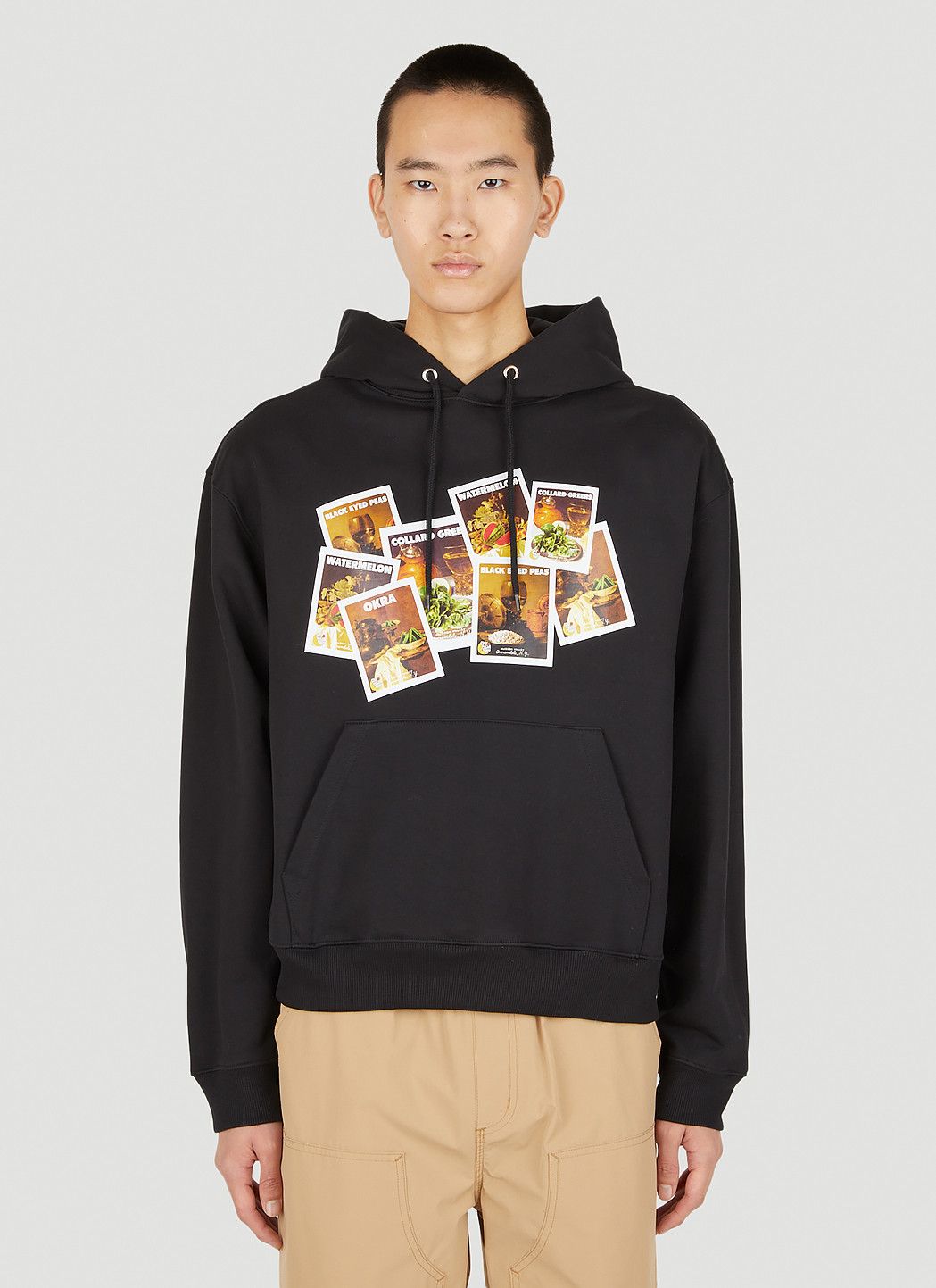 Sky High Farm Workwear x Denim Tears Hooded Sweatshirt Size L / US 10 / IT 46 - 1 Thumbnail