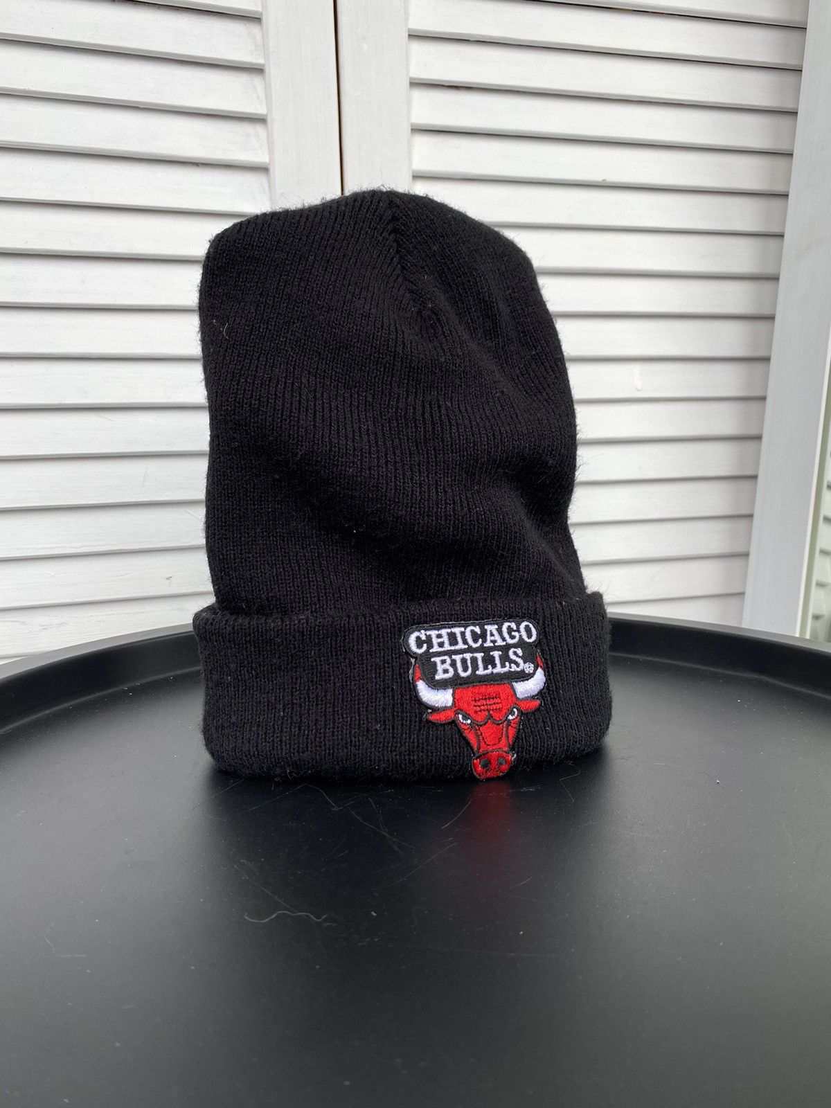 NBA × Vintage Vintage Chicago Bulls Wool Beanie Hat USA Size ONE SIZE - 2 Thumbnail