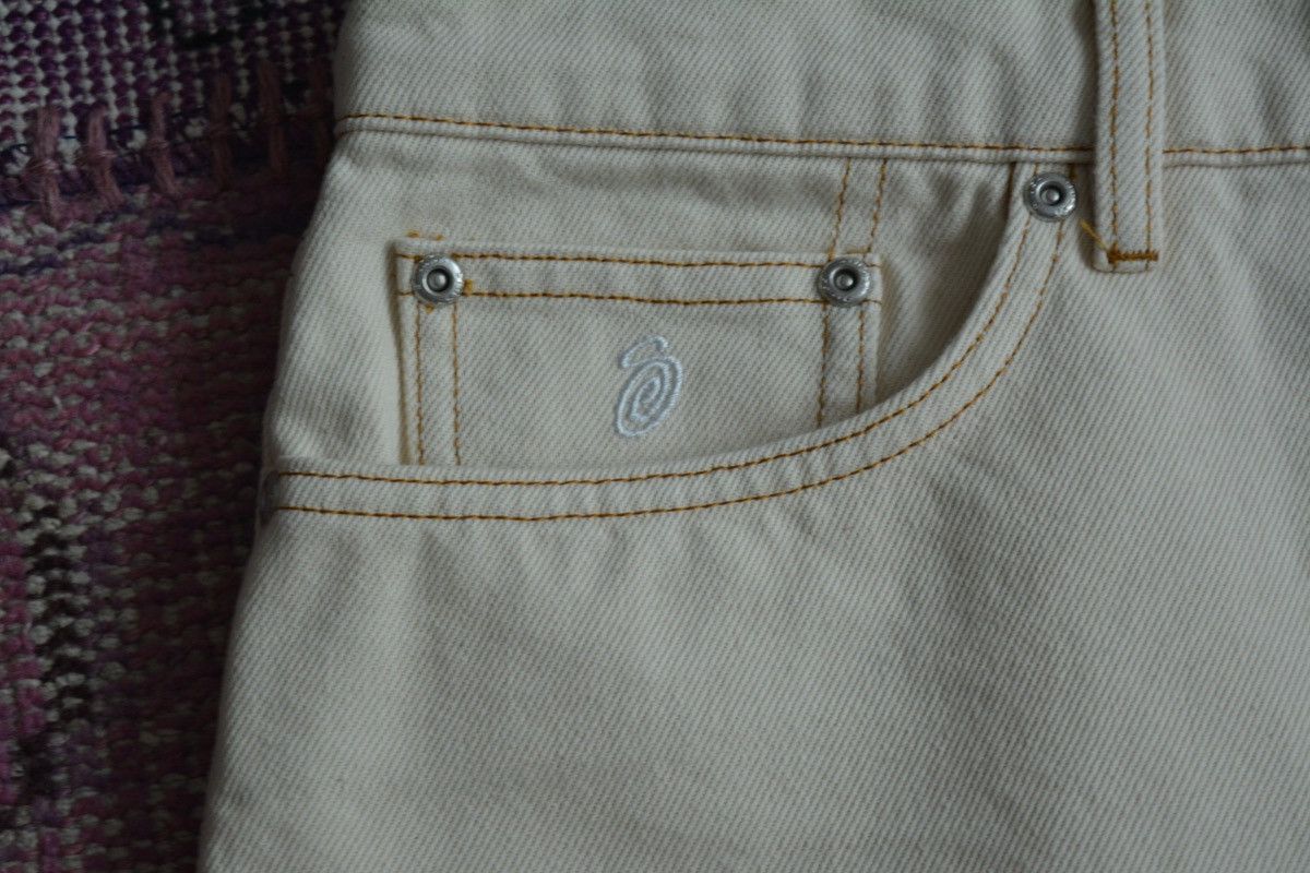 Japanese Brand × Stussy Stussy Big’ol cream shorts **RARE** Size US 30 / EU 46 - 2 Thumbnail