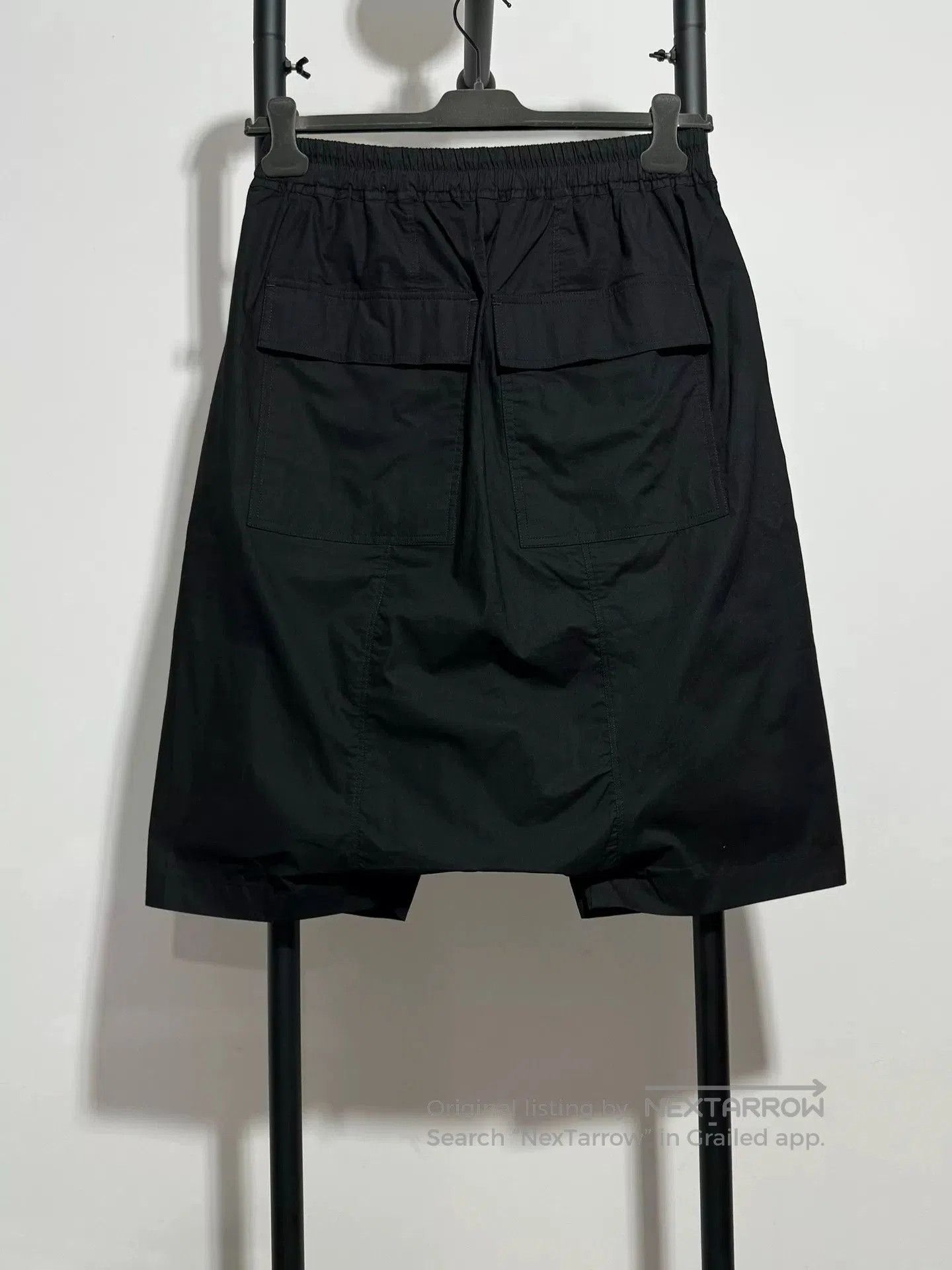 Rick Owens rick owens ro black shorts size 48. Size US 38 / EU 54 - 2 Thumbnail