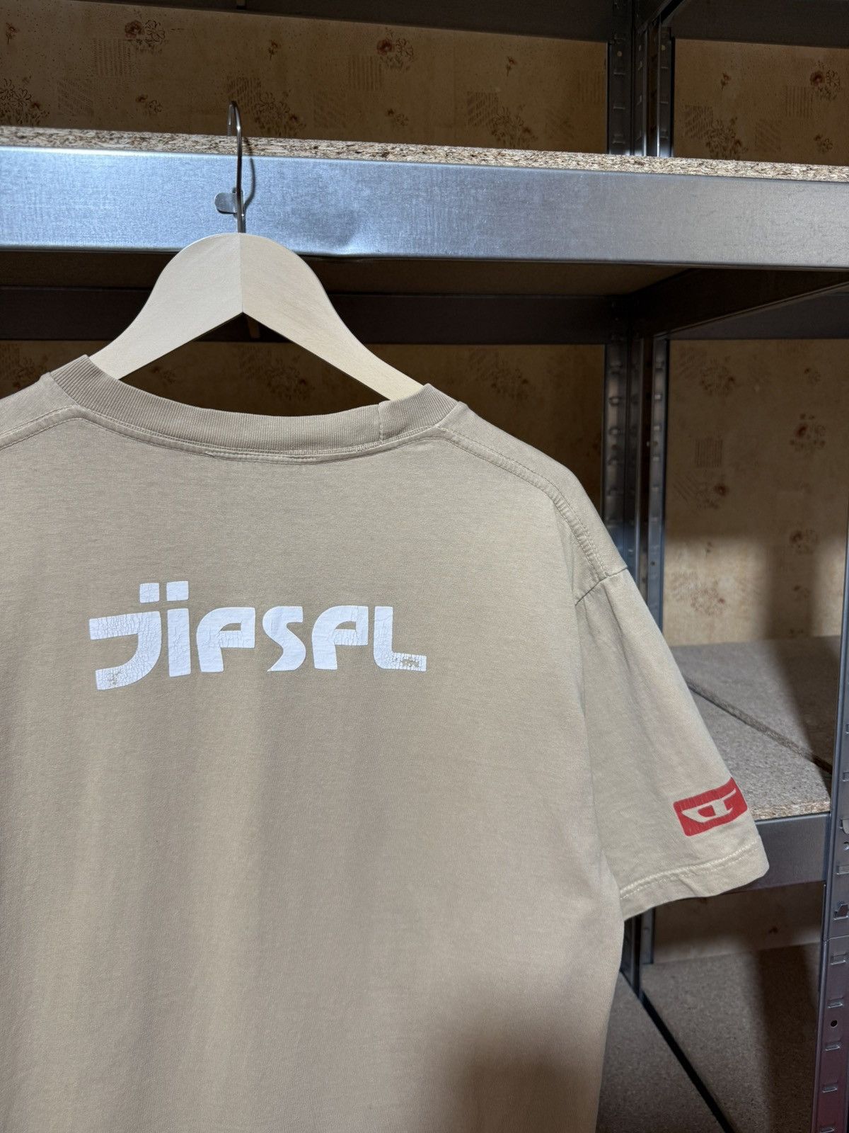 Diesel × Japanese Brand Vintage 90s Diesel Denim Division t-shirt retro rare Y2K Size US XL / EU 56 / 4 - 4 Thumbnail