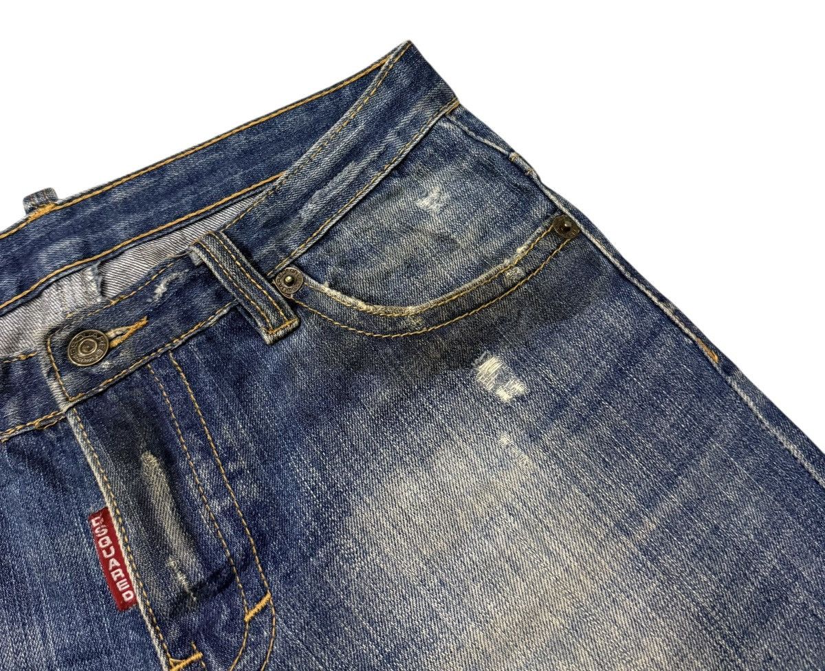 Dsquared2 Vintage Dsquared2 Distressed Flare W32 Denim Jeans Pants Size US 32 / EU 48 - 10 Thumbnail