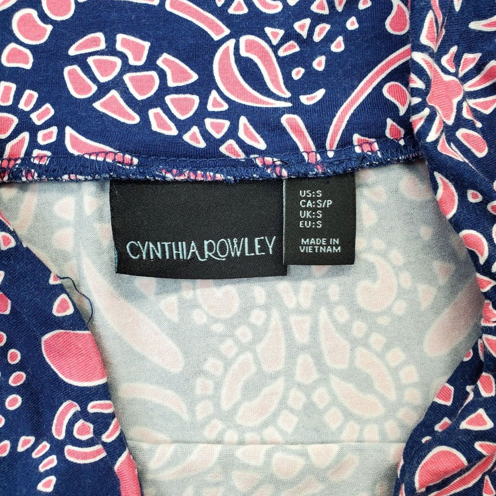 Cynthia Rowley Cynthia Rowley Maxi Skirt Womens Size S - High Waisted Multicolor Paisley Rayon Stretch Long Size 28" / US 6 / IT 42 - 6 Thumbnail