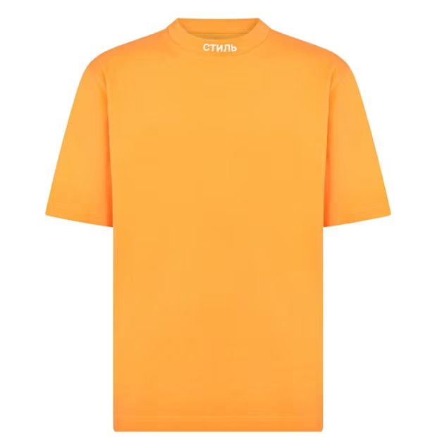 o1g2r1mq0524 Logo T-Shirts in Orange