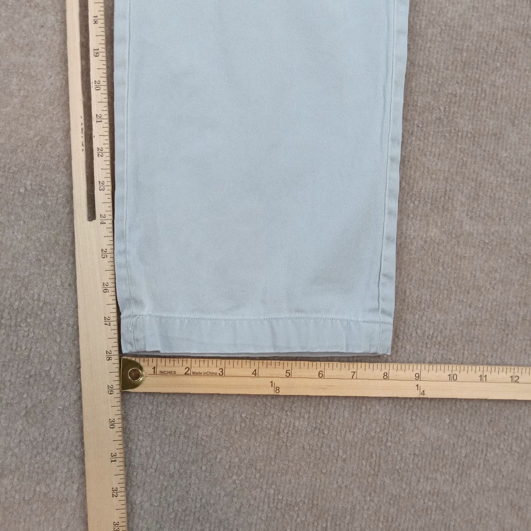 Polo Ralph Lauren Polo Ralph Lauren Pants Men 36x30 Blue Chino Classic Fit Straight Size US M / EU 48-50 / 2 - 3 Thumbnail
