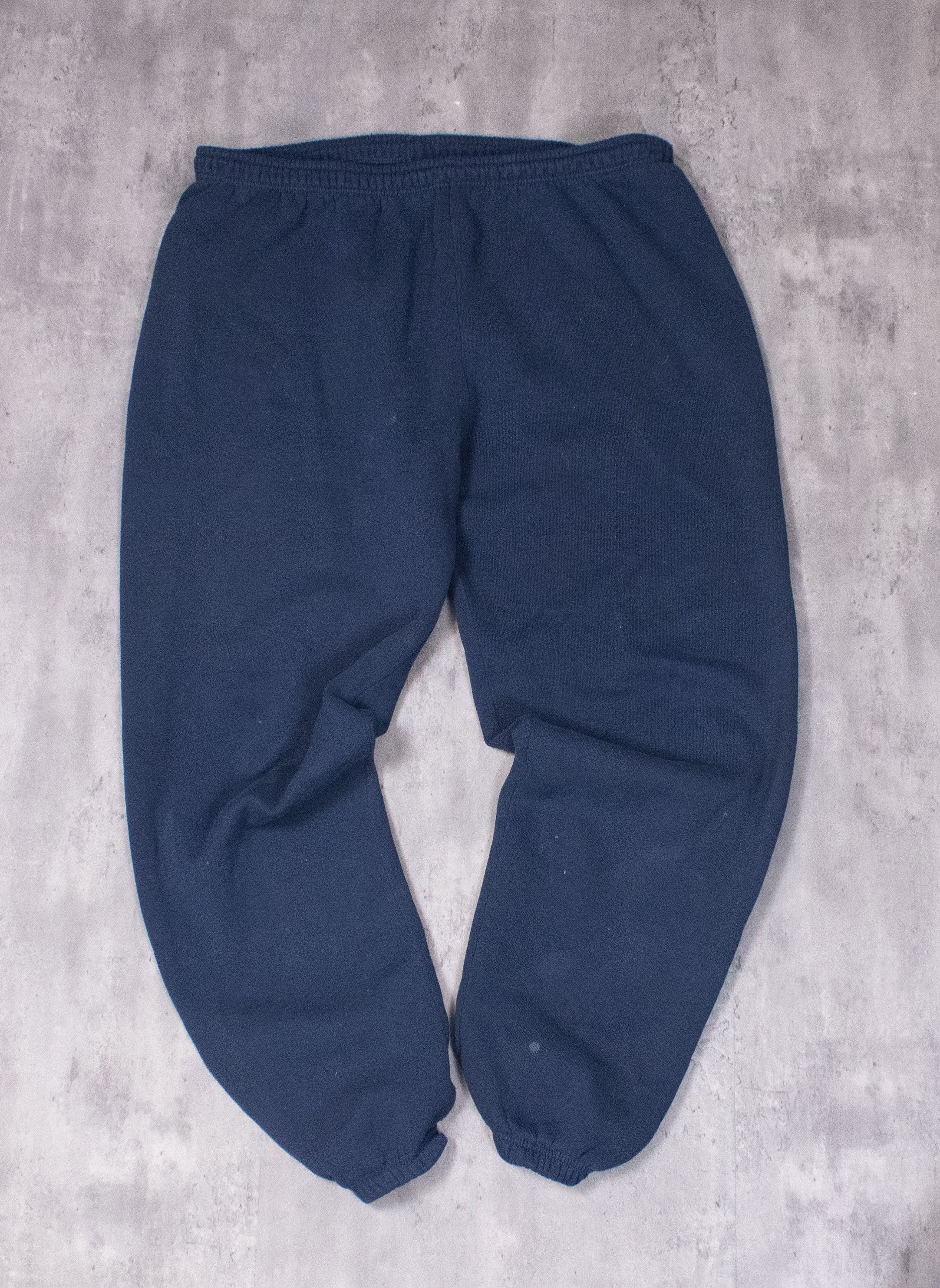 Vintage Y2K 2000's Fruit Of The Loom Relax Baggy Cuffed Sweatpant's Size US 36 / EU 52 - 3 Thumbnail