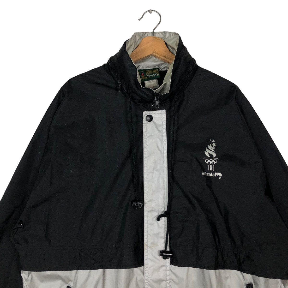 Japanese Brand 🔥Vintage Speedo Atlanta 1996 Olympic Big Logo Jacket Size US M / EU 48-50 / 2 - 2 Thumbnail