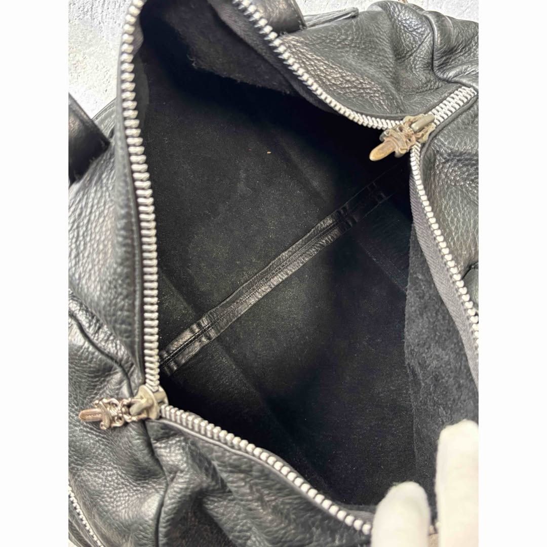 Chrome Hearts CH Duffle Tiny Leather Boston Bag Size ONE SIZE - 18 Thumbnail