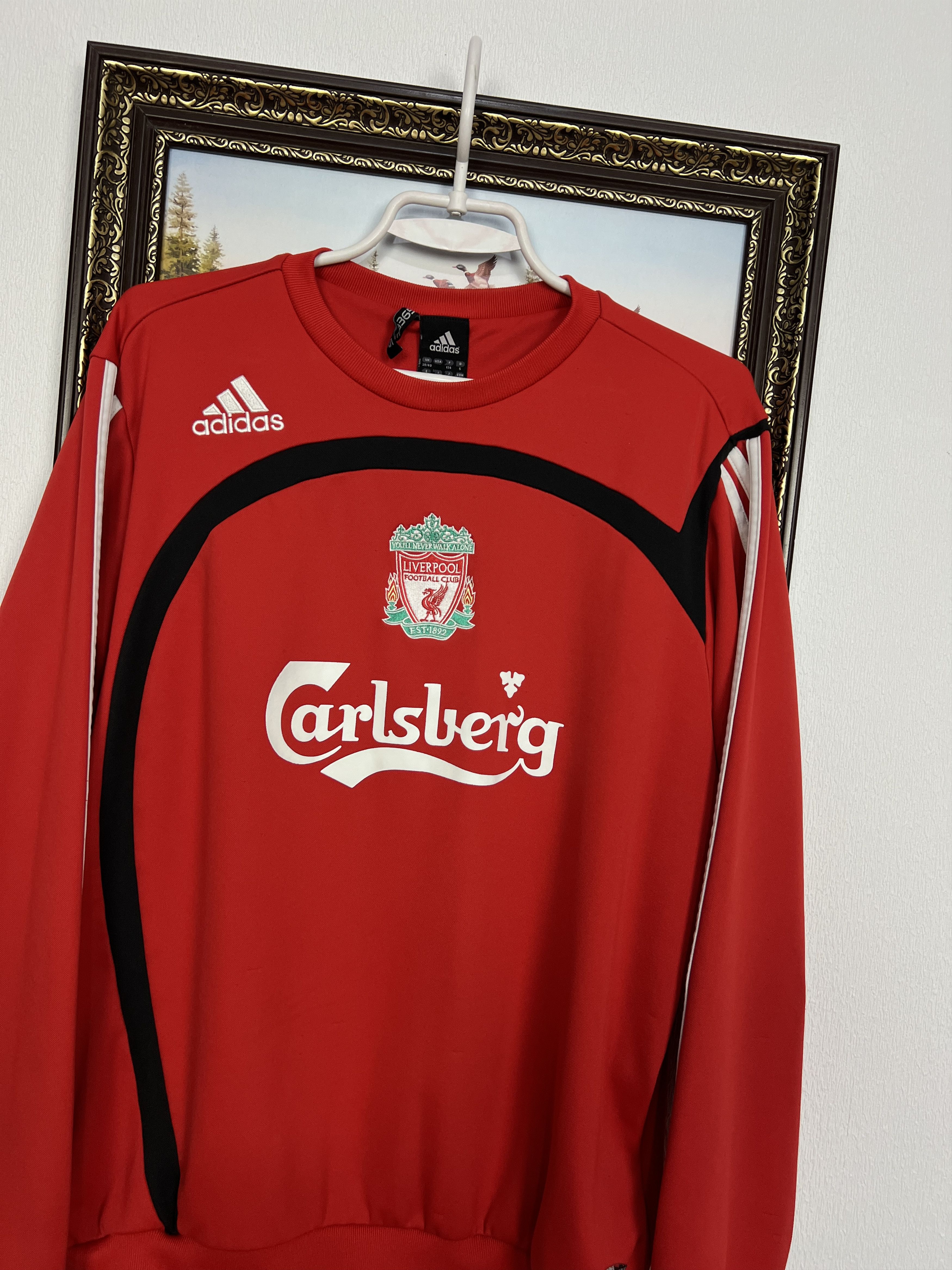 Adidas Liverpool Football Sweatshirt Track Top Crewneck Rare Size US M / EU 48-50 / 2 - 3 Thumbnail