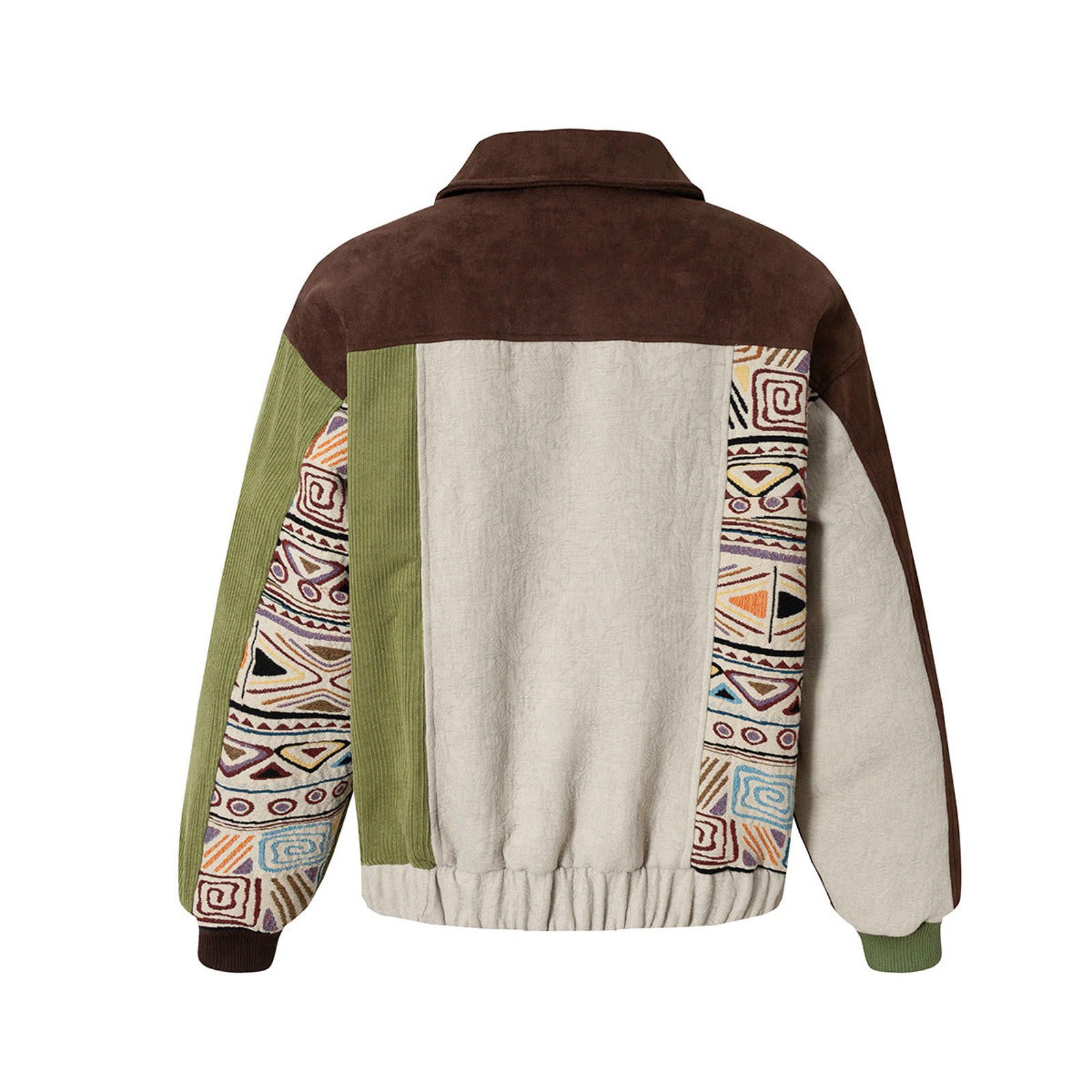 Japanese Brand Snake & Aztec Patchwork Utility Jacket Size US M / EU 48-50 / 2 - 4 Thumbnail