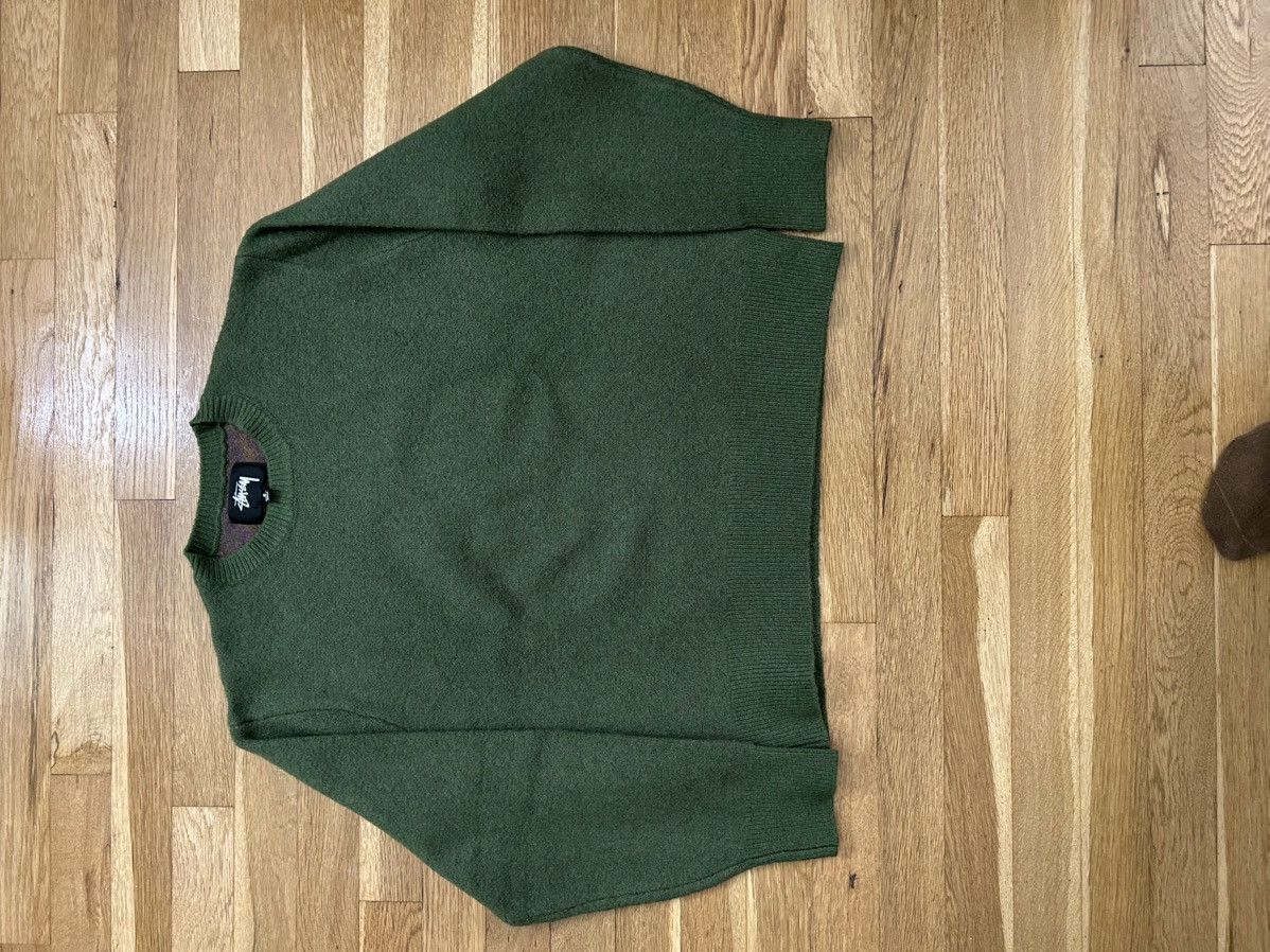 Stussy Stussy Green Paisley Sweater Size US S / EU 44-46 / 1 - 3 Thumbnail