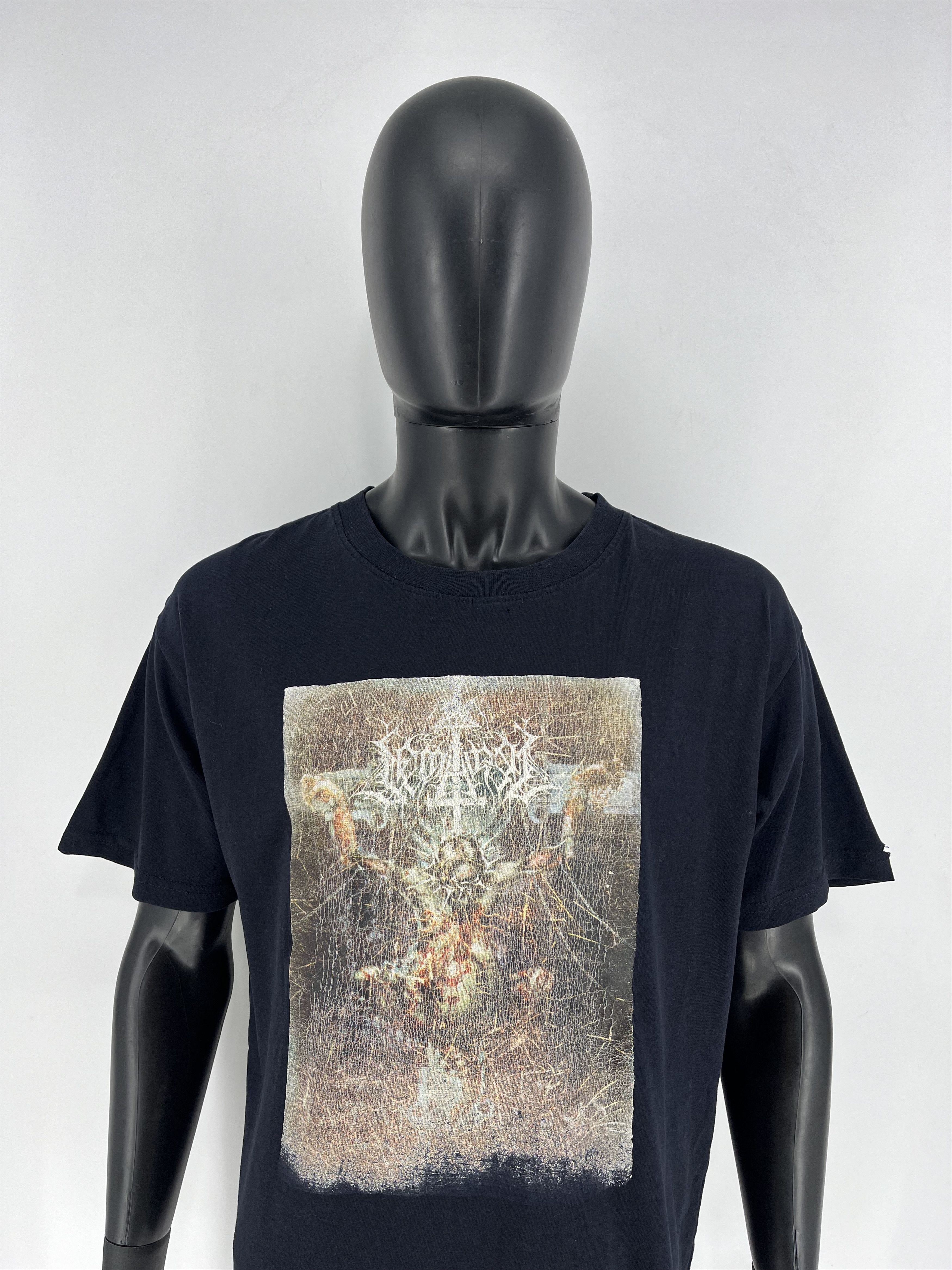 Band Tees Vintage Y2K Tour Tee 90S Metal Rock Horror Face Size US XL / EU 56 / 4 - 1 Thumbnail